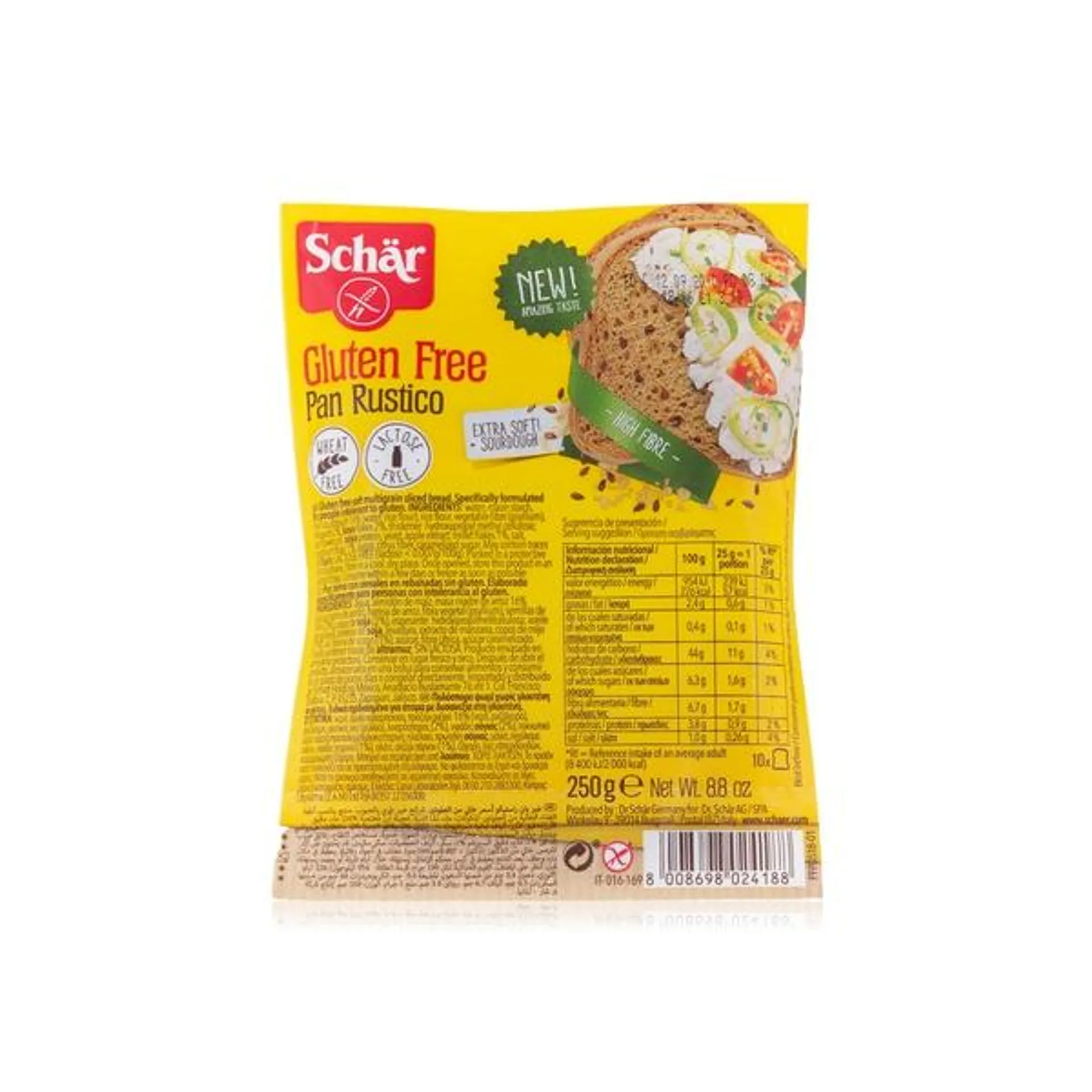 Schar Pan Rustico 250g