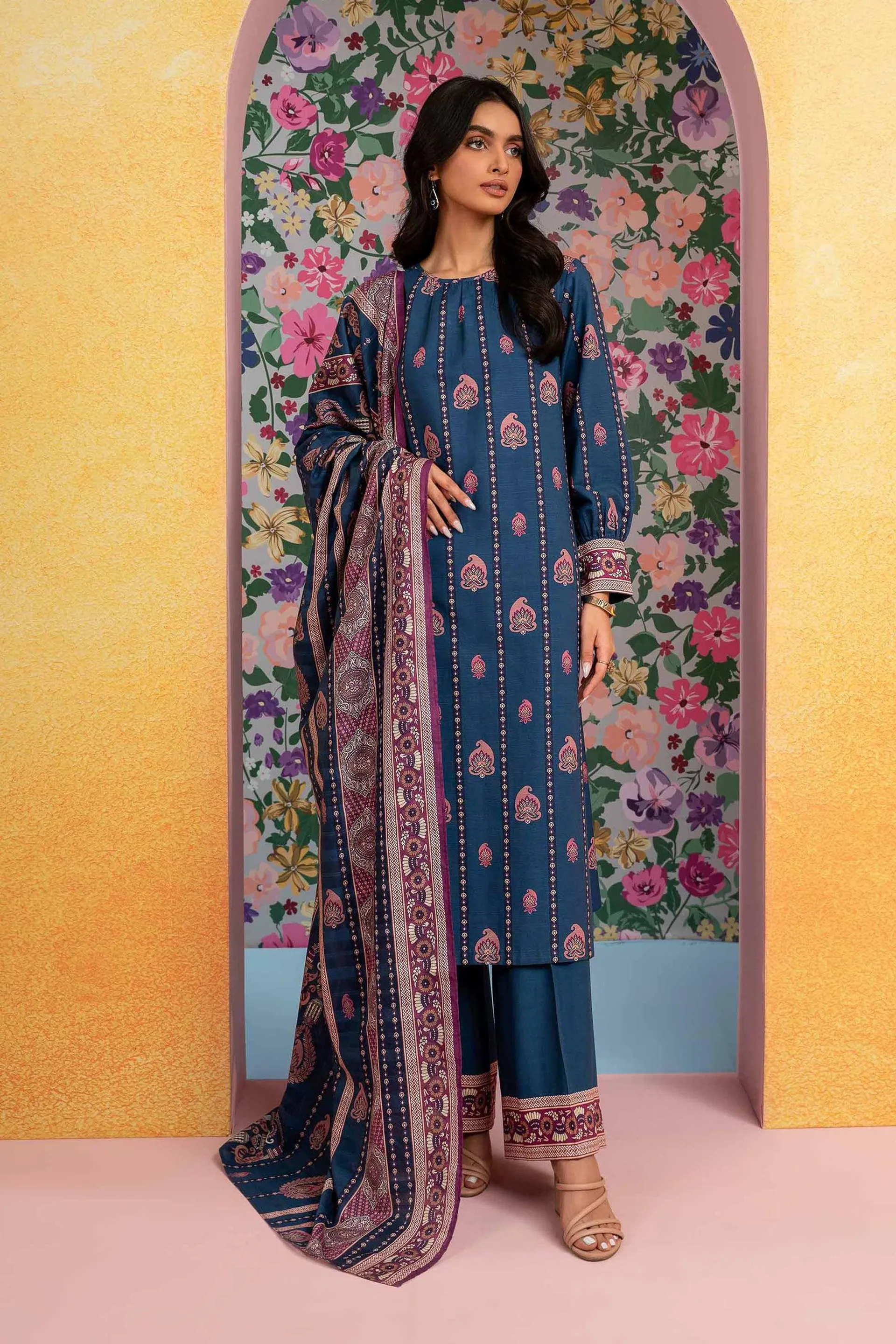 3 Piece - Printed Suit - 42301838