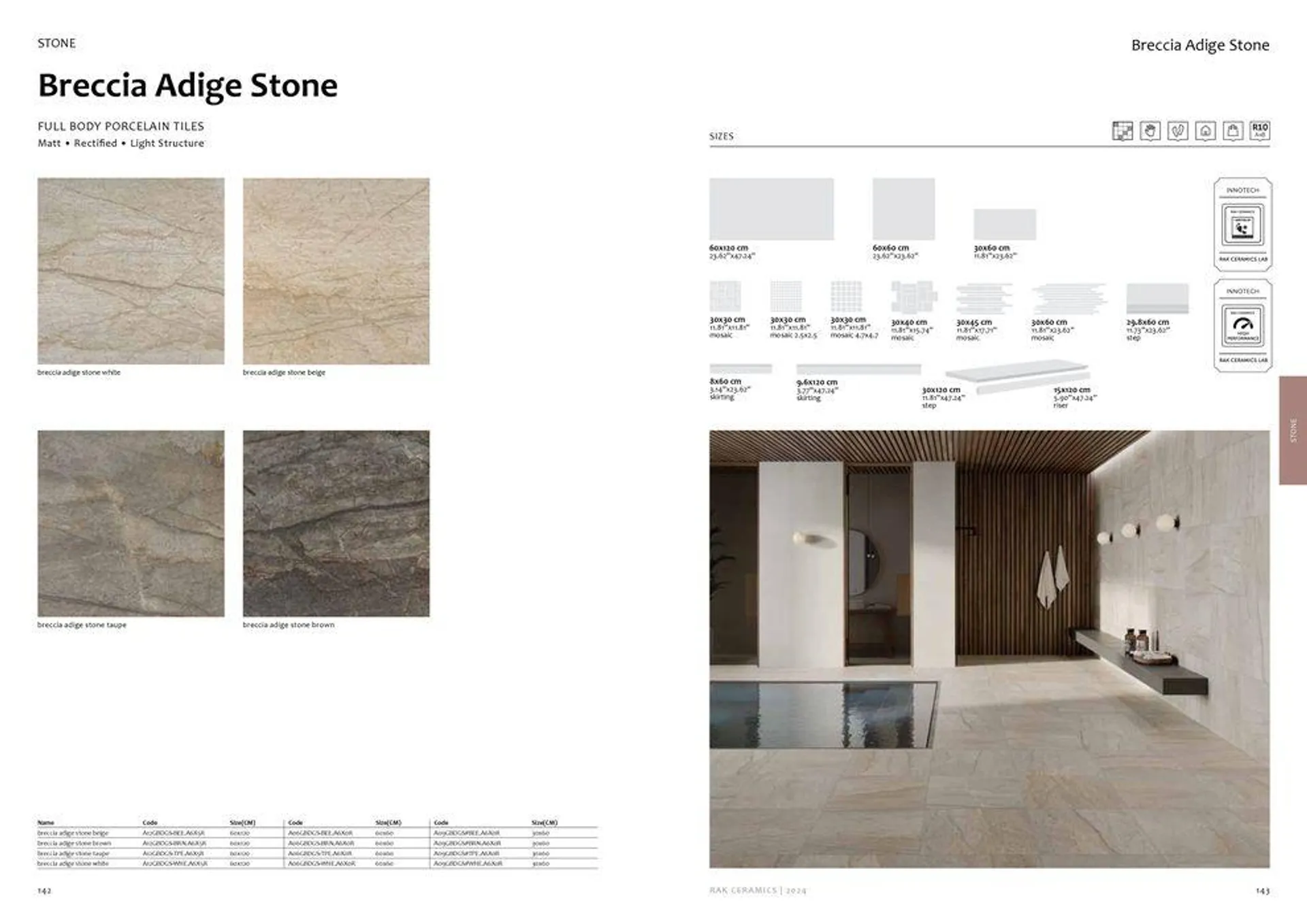 Surfaces Porcelain and Ceramics 2024 from 2 February to 31 December 2024 - Offers page 73