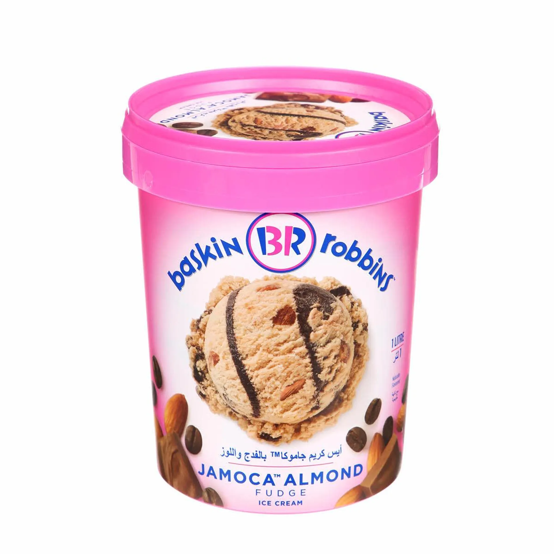 Baskin Robbins Ice Cream Jamoca Fudge 1 L