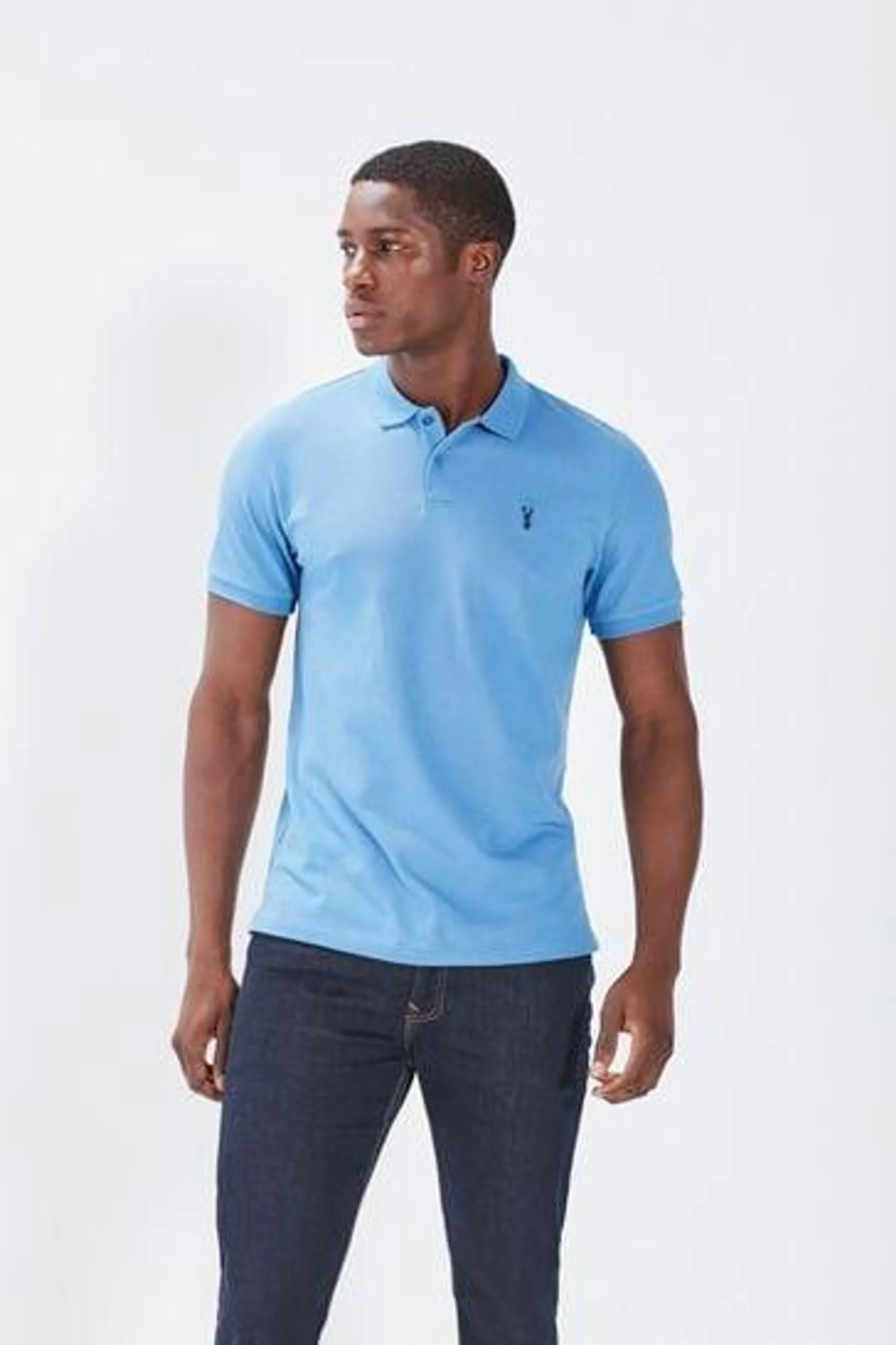 Short Sleeve Pique Polo Shirt