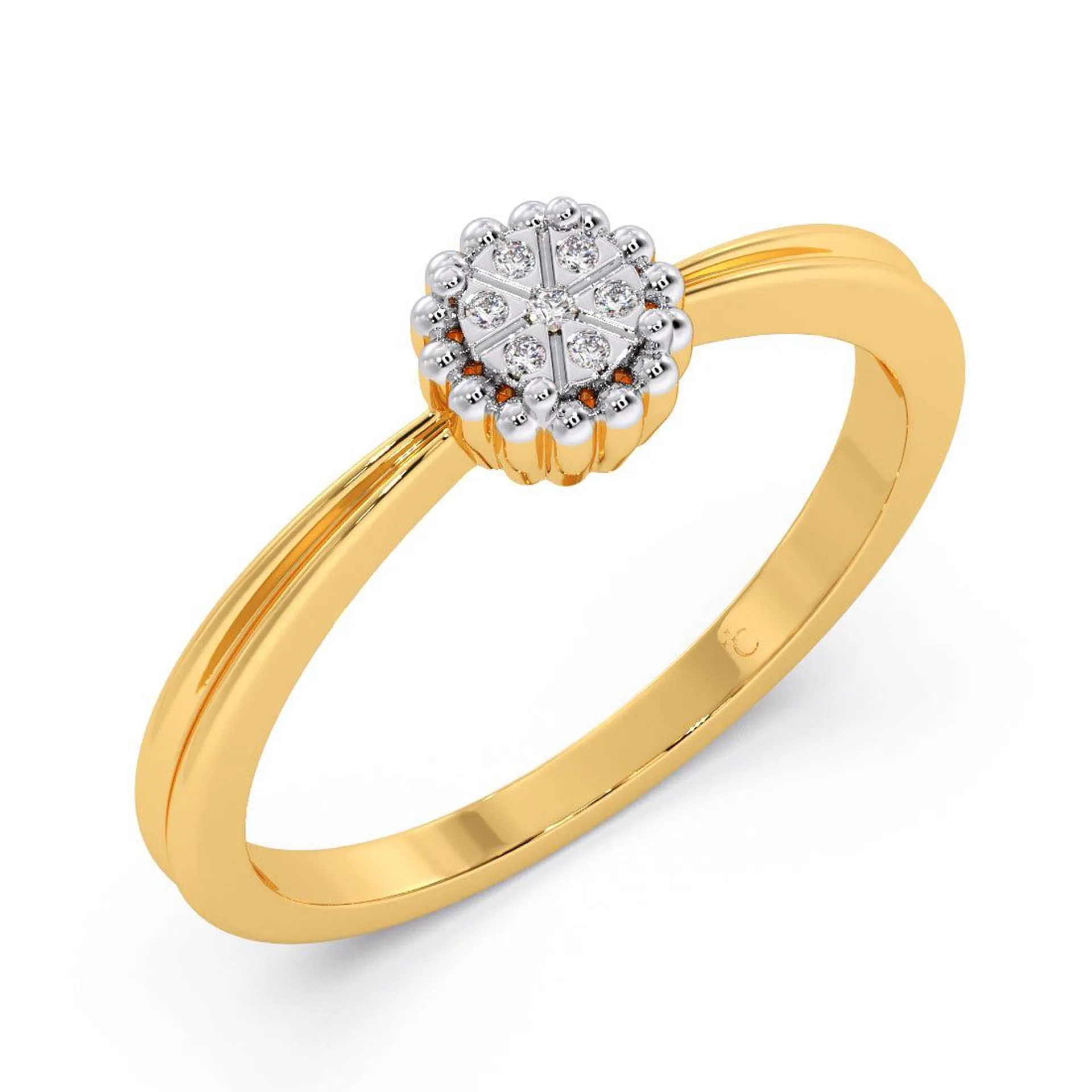 Akia Miracle Plate Diamond Ring