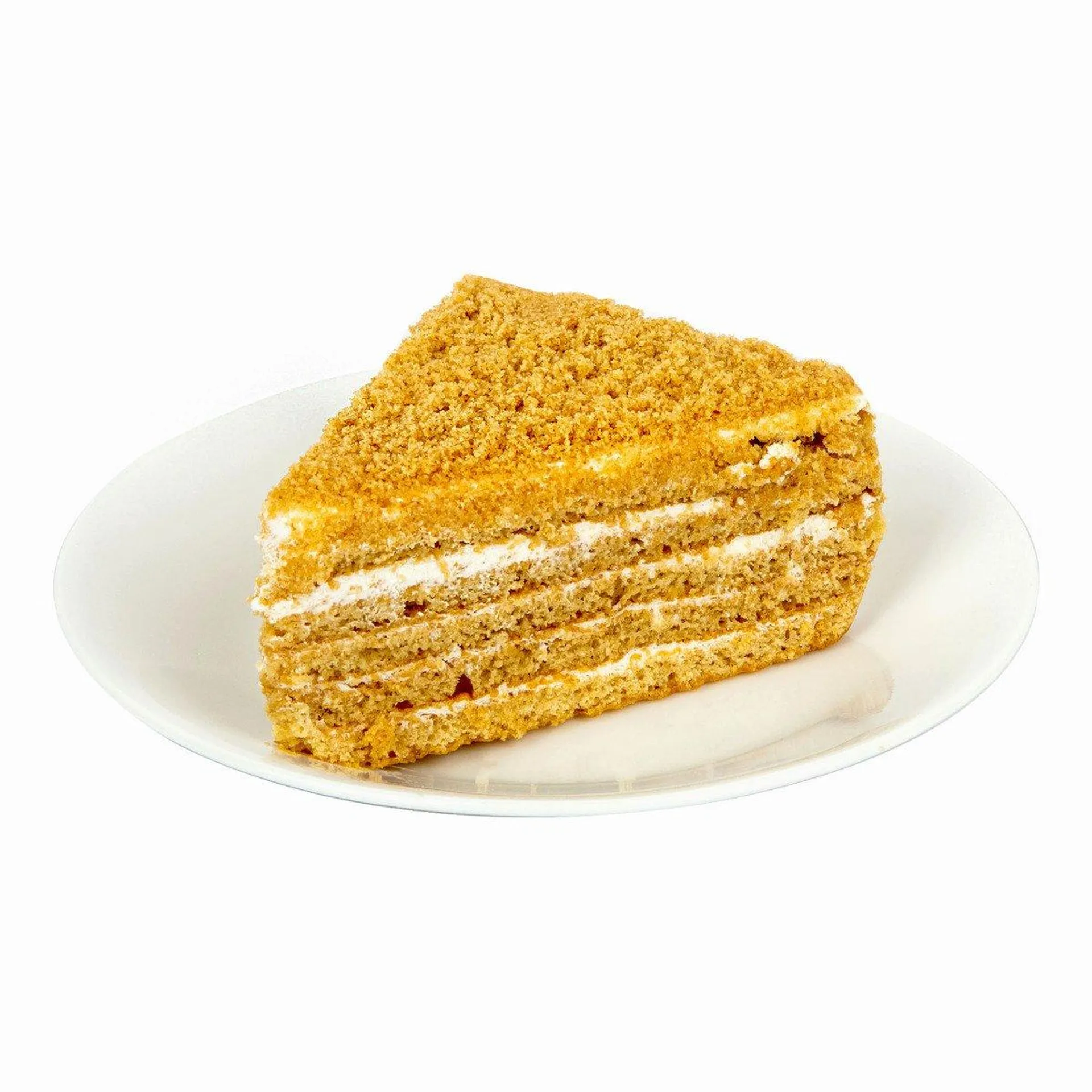Premium Honey Cake Slice 1 pc