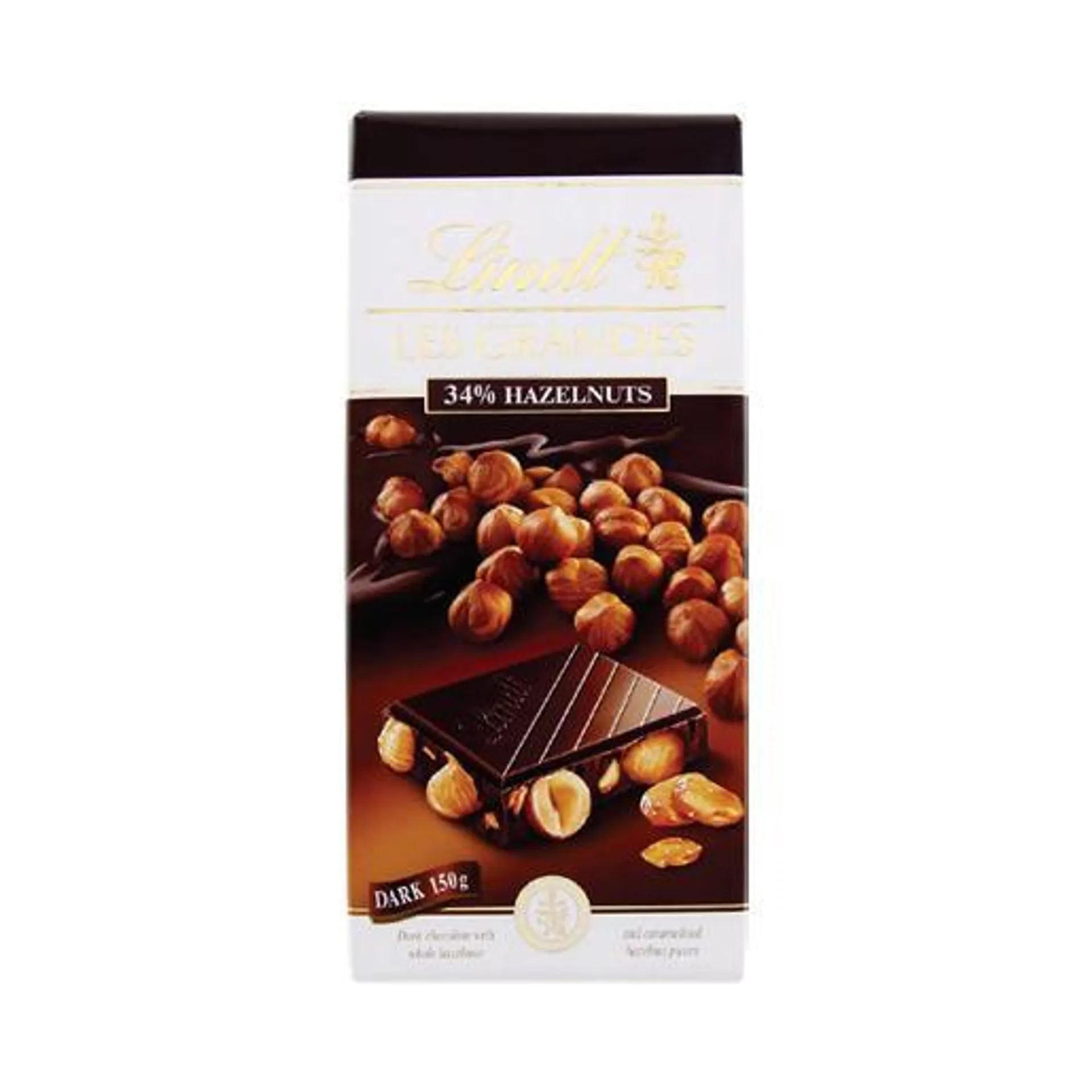 Lindt Les Grandes Dark Choco Hazelnut 150g