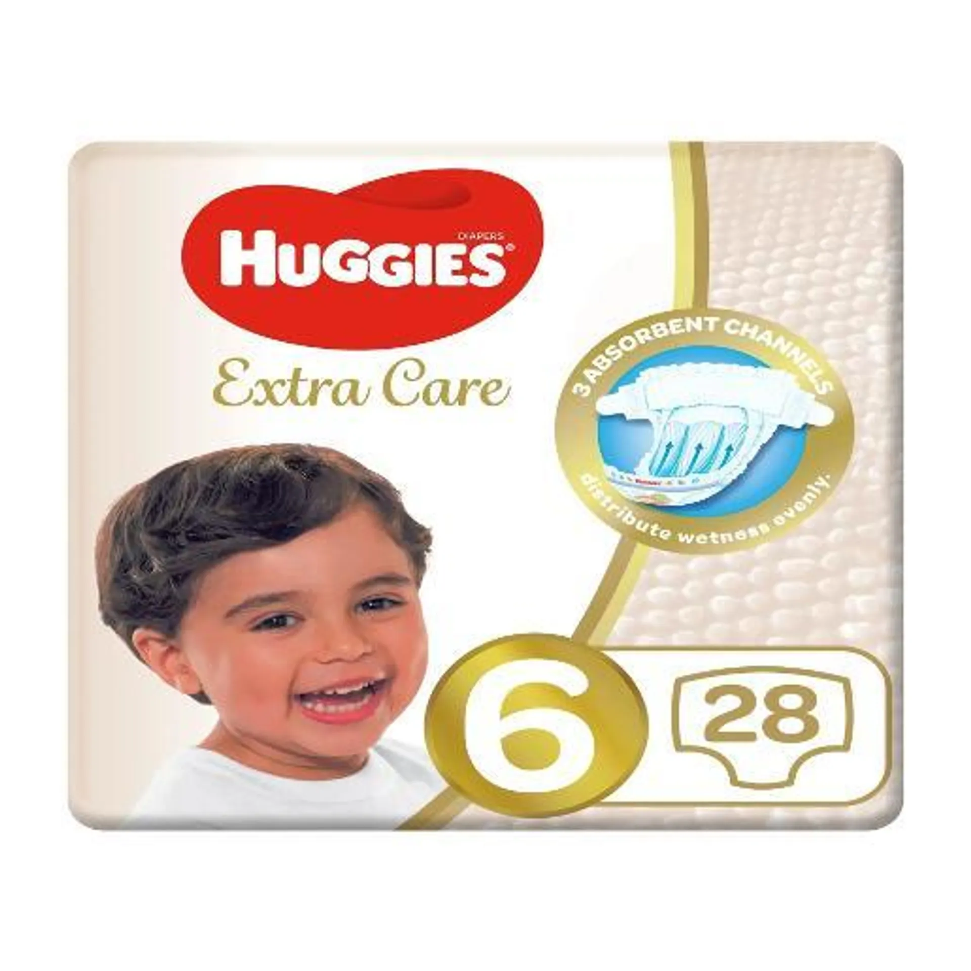 Huggies Baby Diaper Extra Care Size 6 28pc
