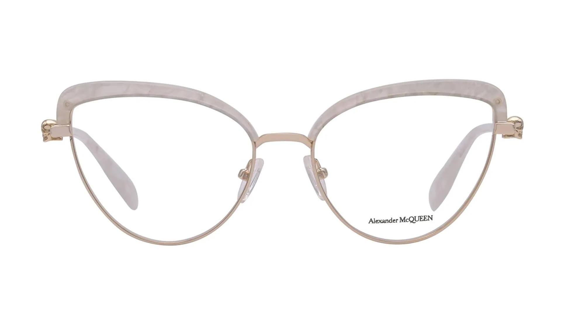 Women Cat Eye Gold Eyeglass