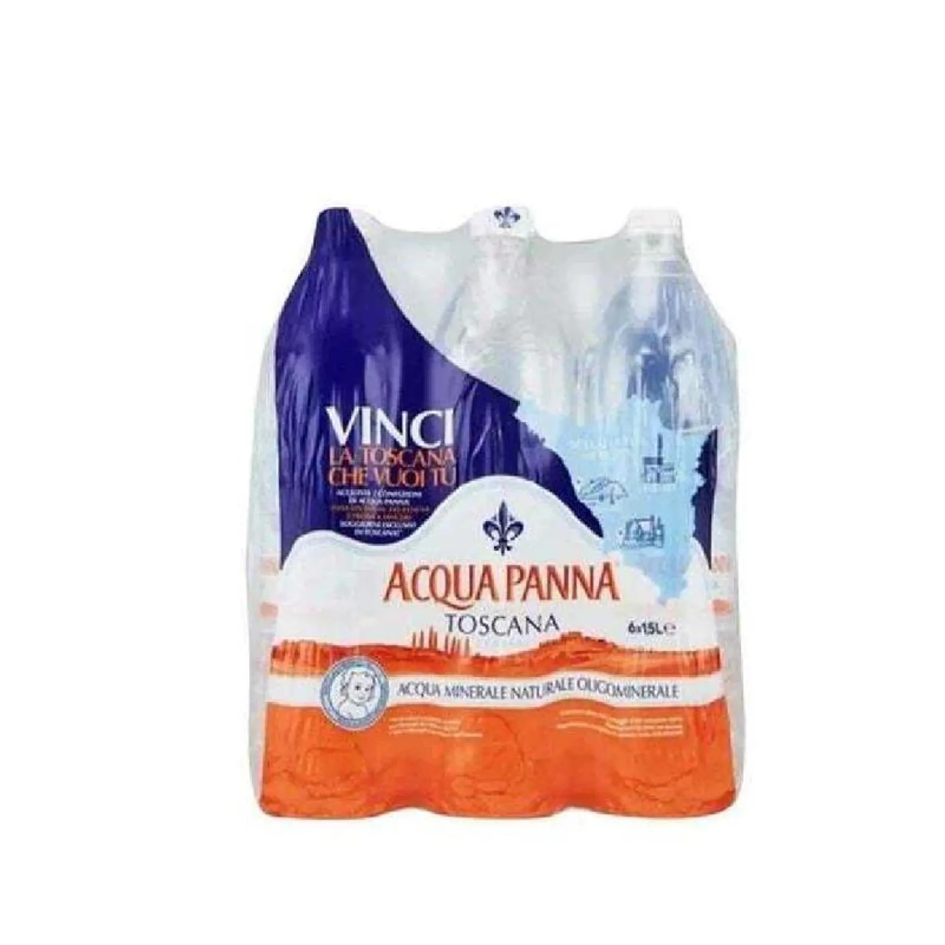 Acqua Panna Mineral Water PET 1.5Lx6