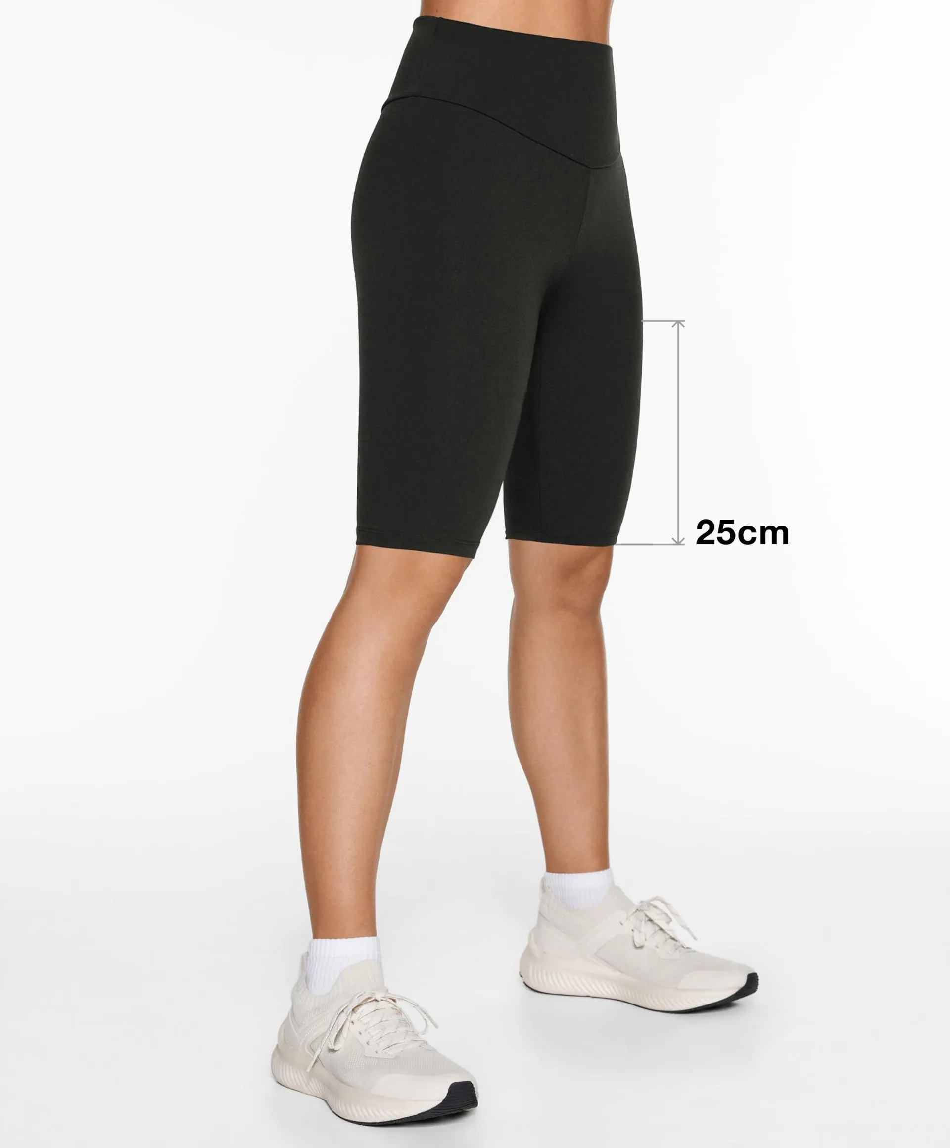 Leggings ciclistas high rise comfortlux 25 cm