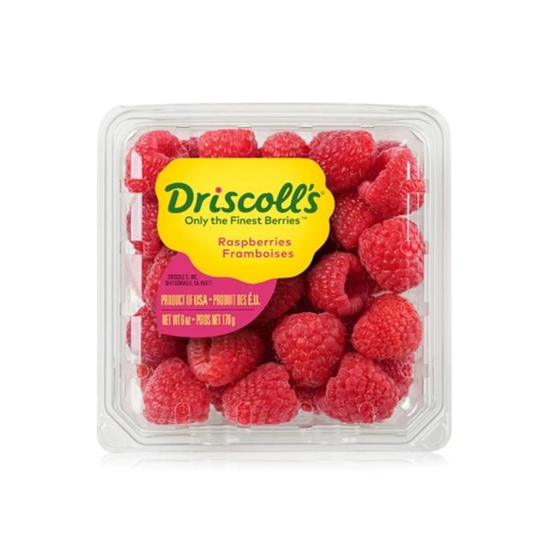 Driscoll's raspberries 170g