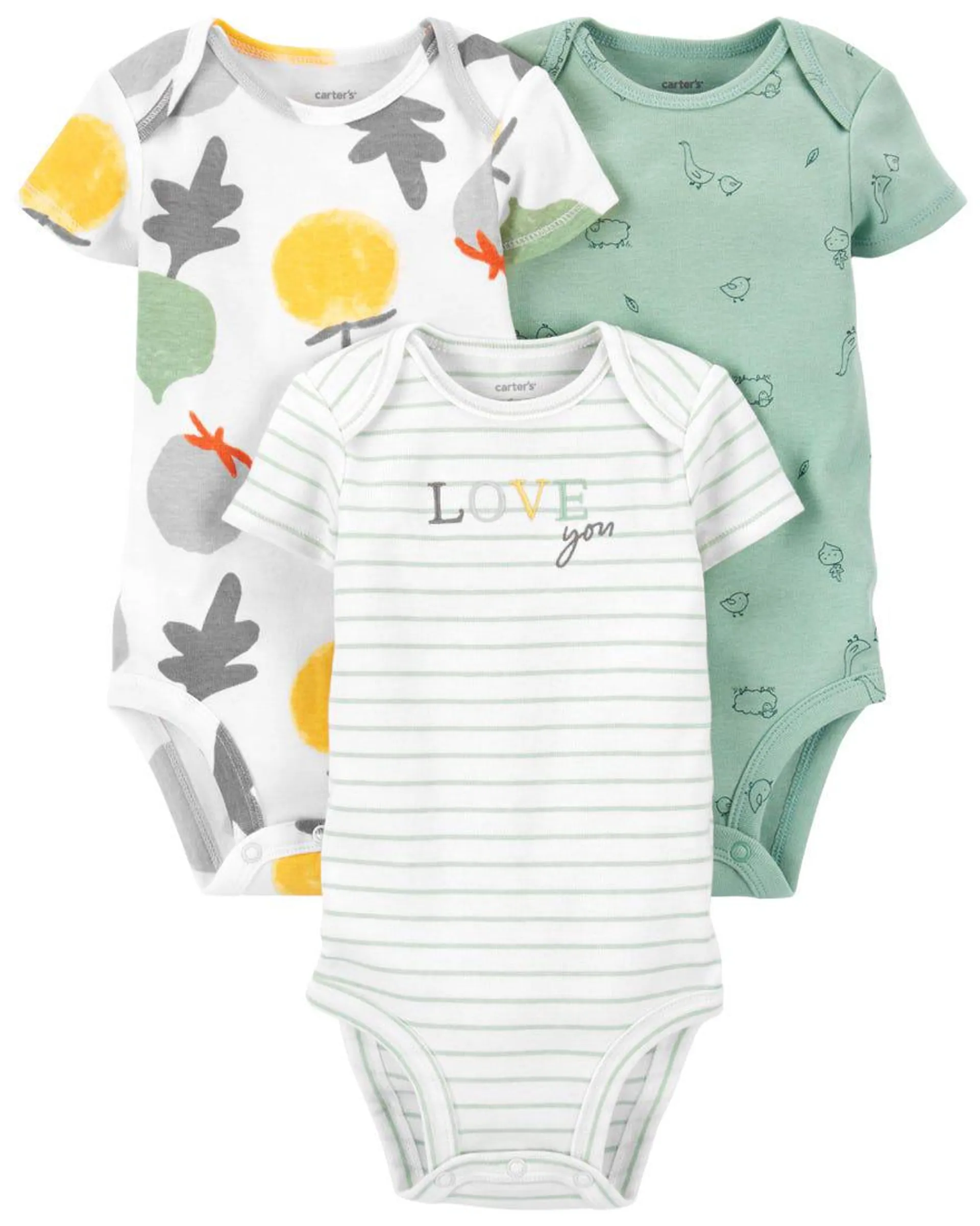 3-Pack Bodysuits