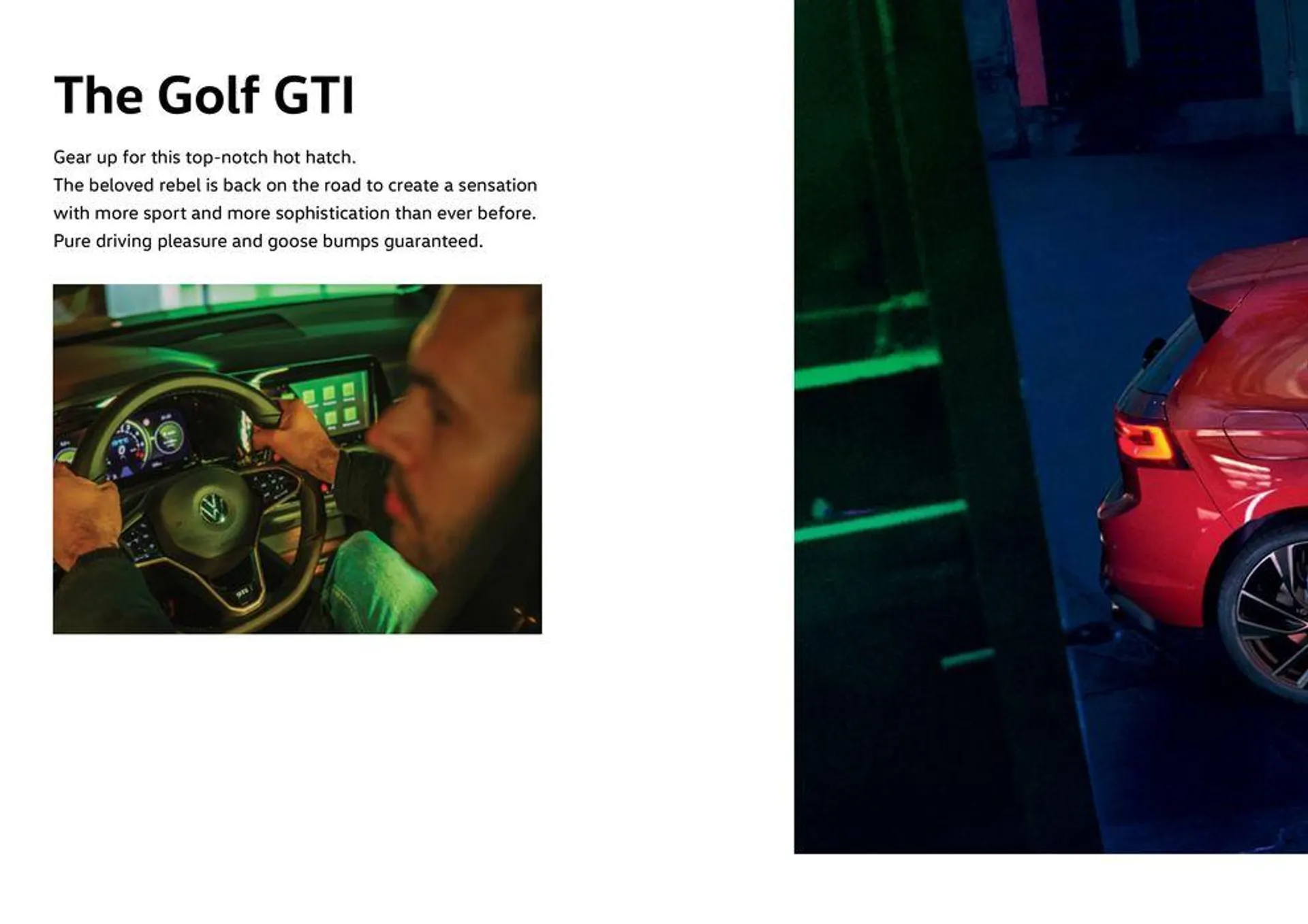 The Golf GTI &The Golf R from 31 January to 31 December 2024 - Offers page 6