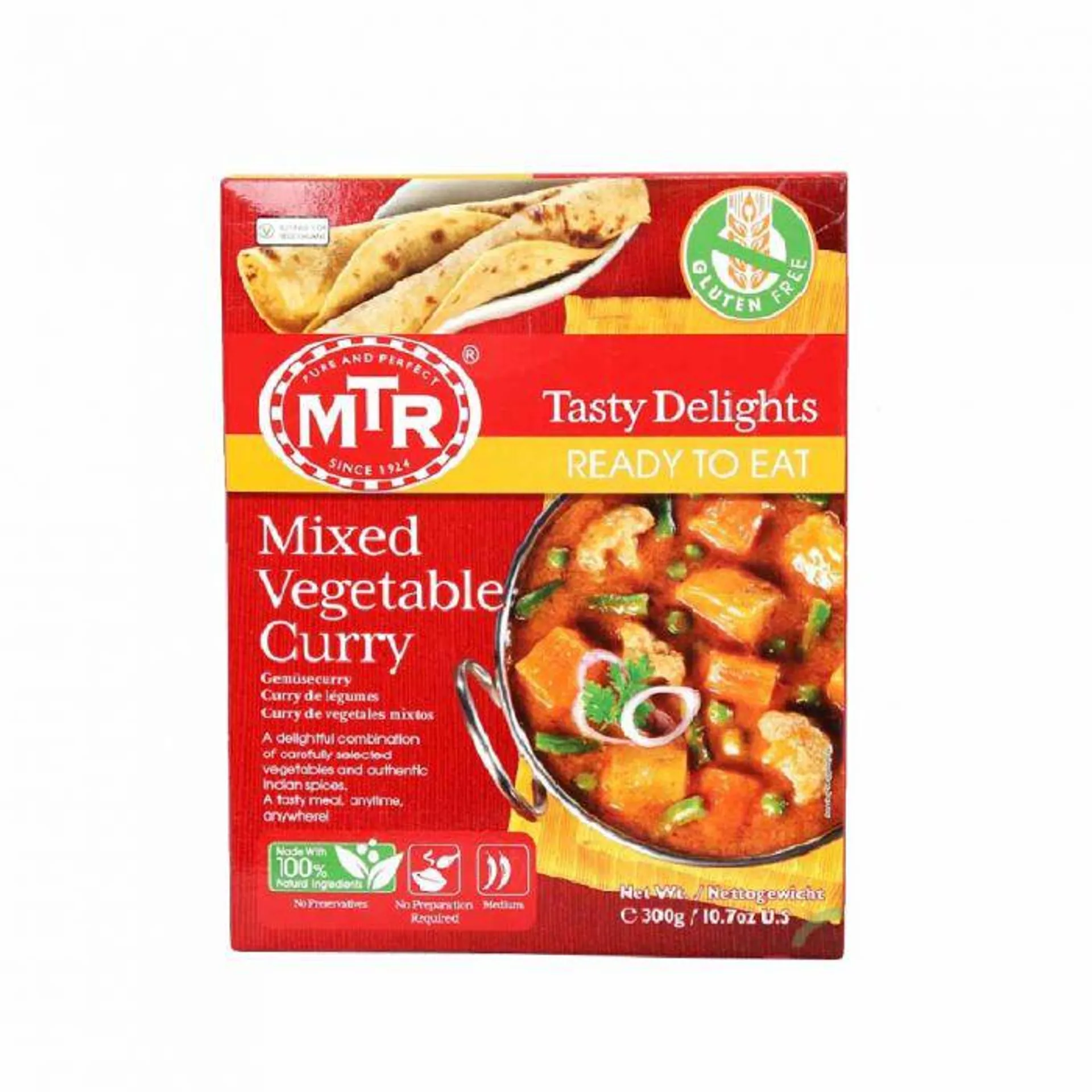 MTR RTE MIXED VEG CURRY 300G