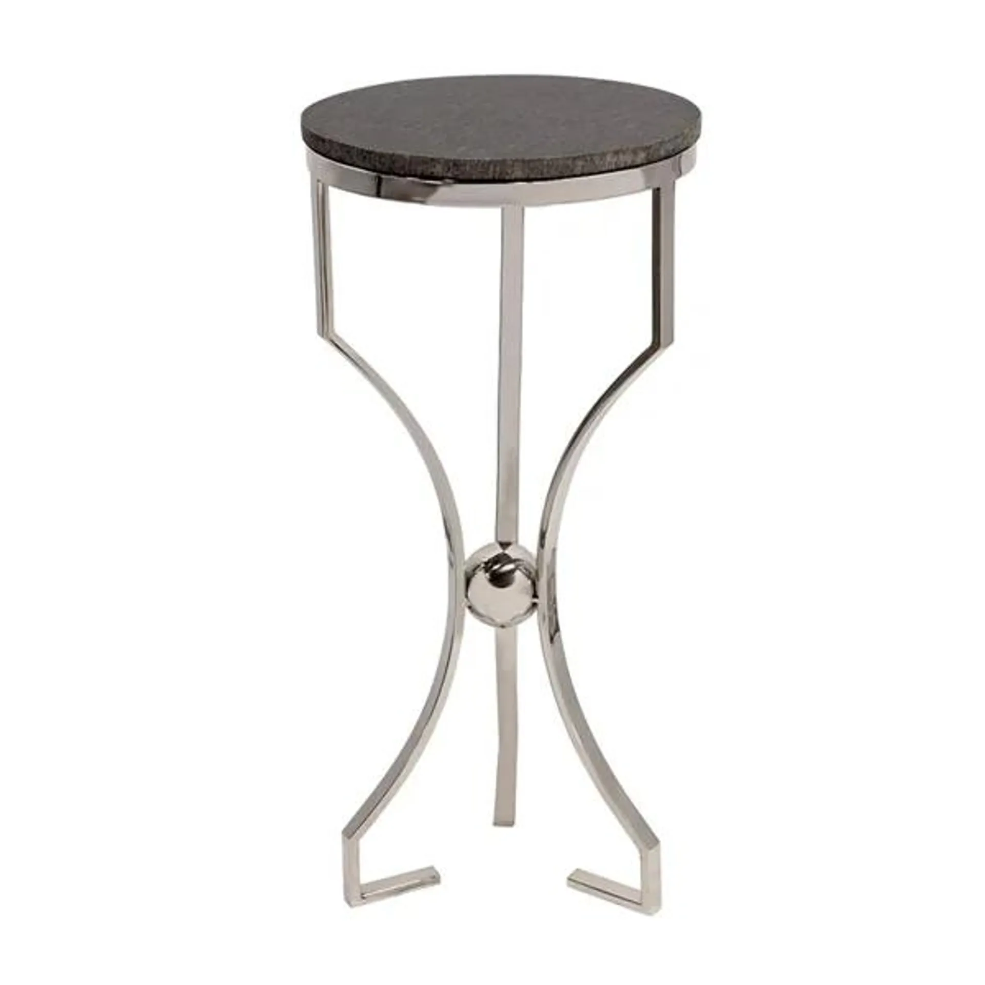 Round Hour Glass Side Table