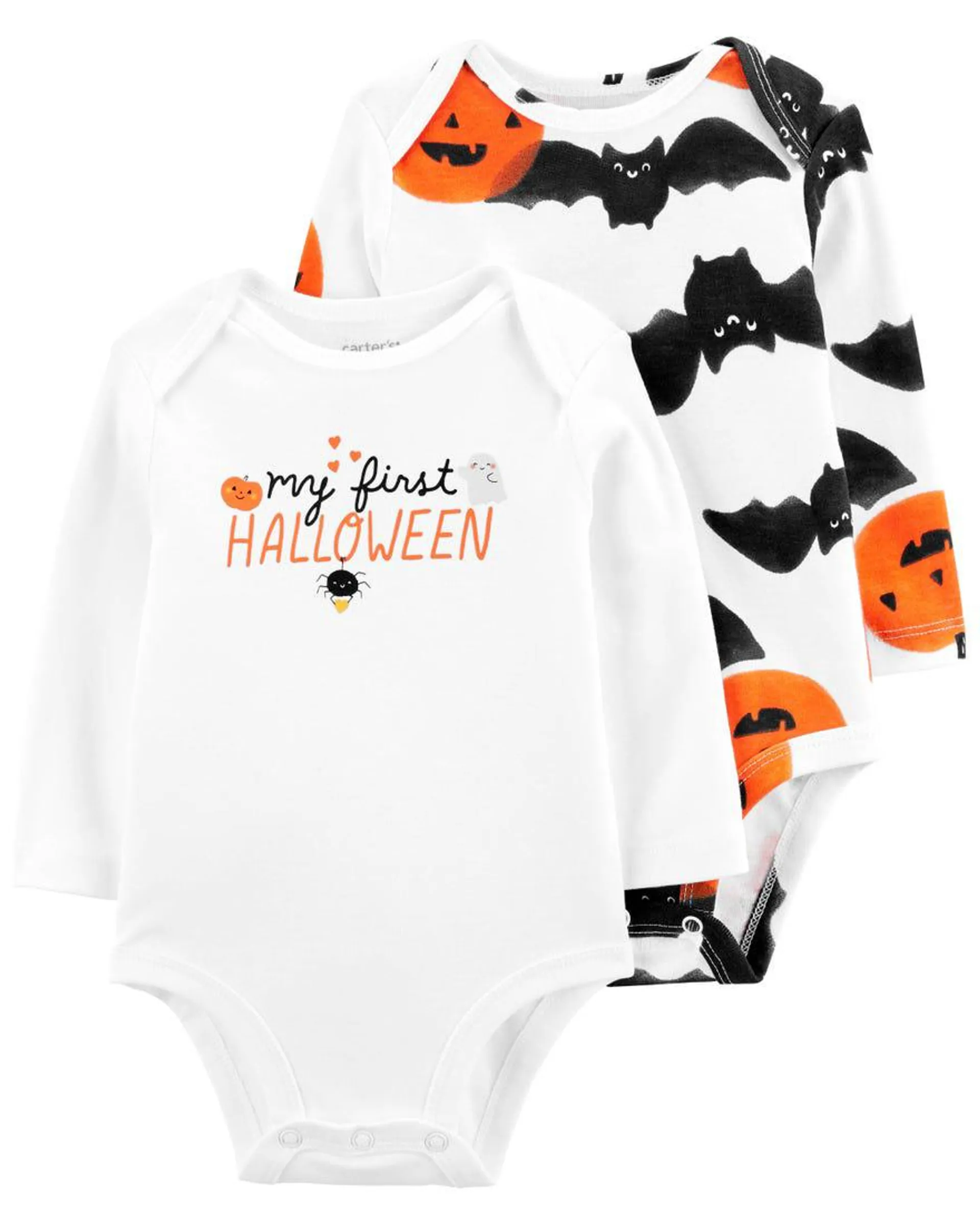 2-Pack Halloween Bodysuits