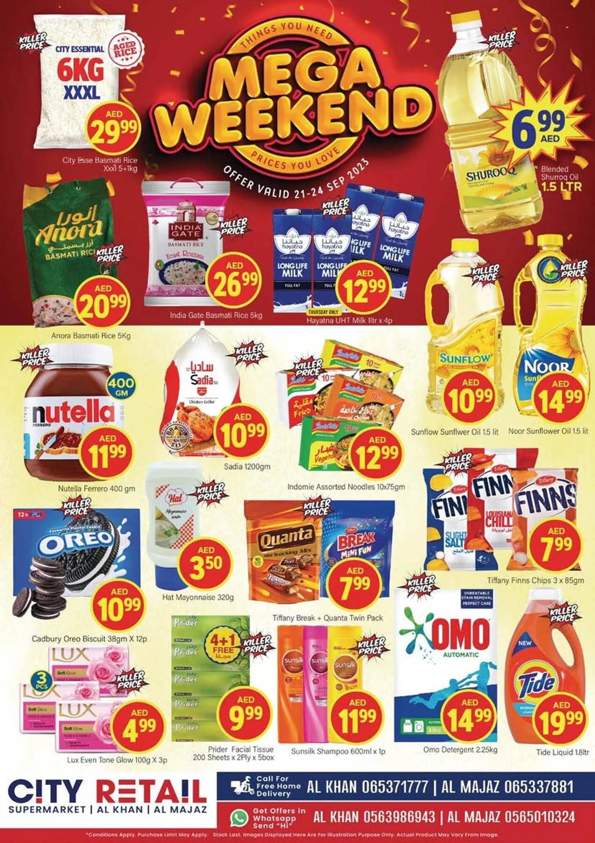 City Retail Supermarket catalogue from 21 September to 24 September 2023 - Offers page 1