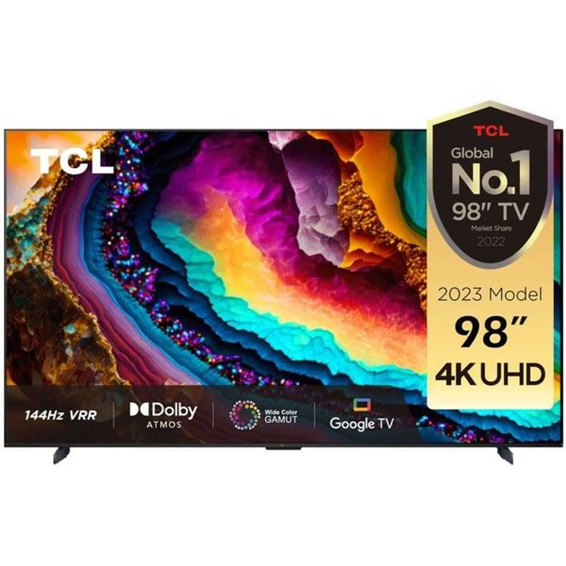 TCL 98P745 4K Ultra HD Google Television 98inch (2023 Model)