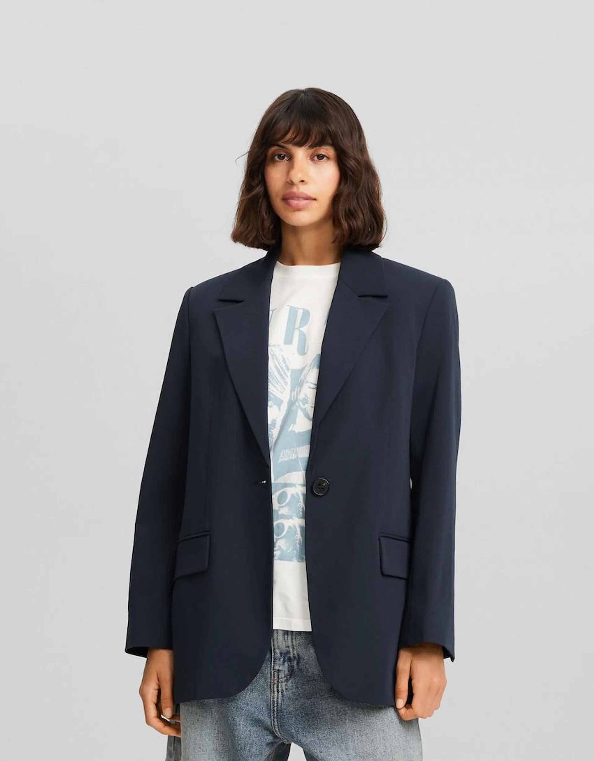Basic blazer