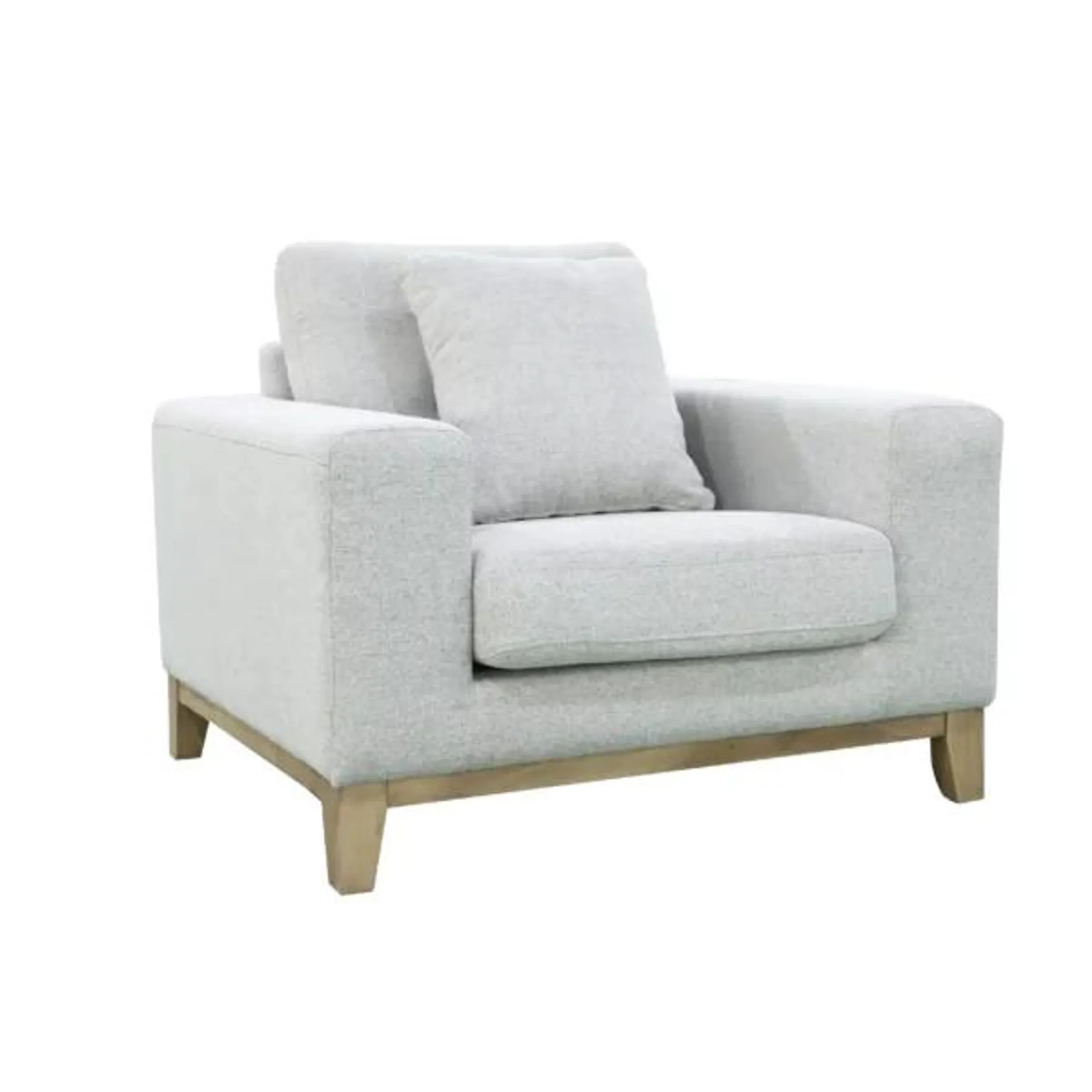 Dhariz Armchair – Light Grey