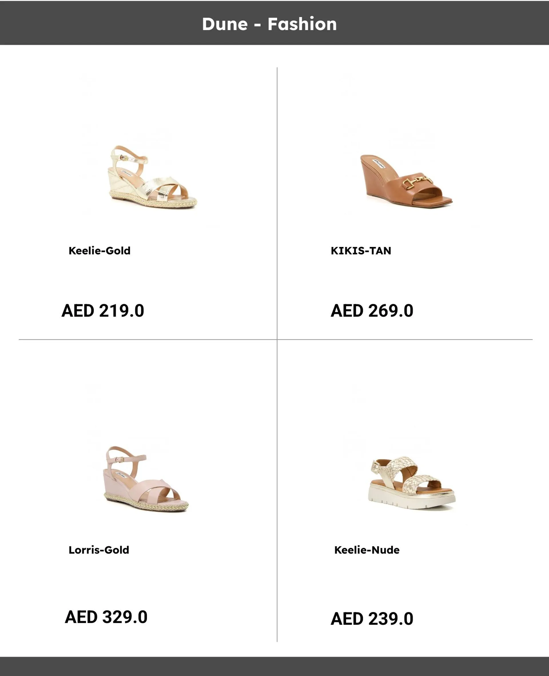 Dune - Fashion from 1 September to 6 September 2023 - Offers page 1