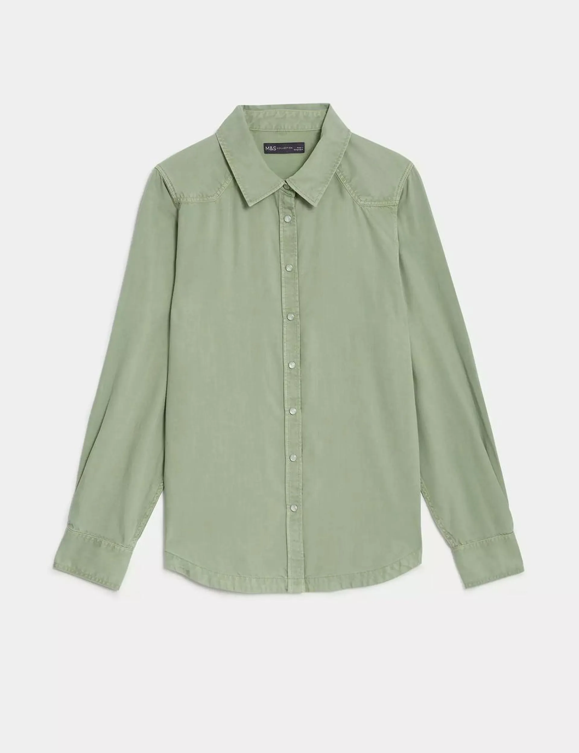 Pure Lyocell™ Collared Shirt