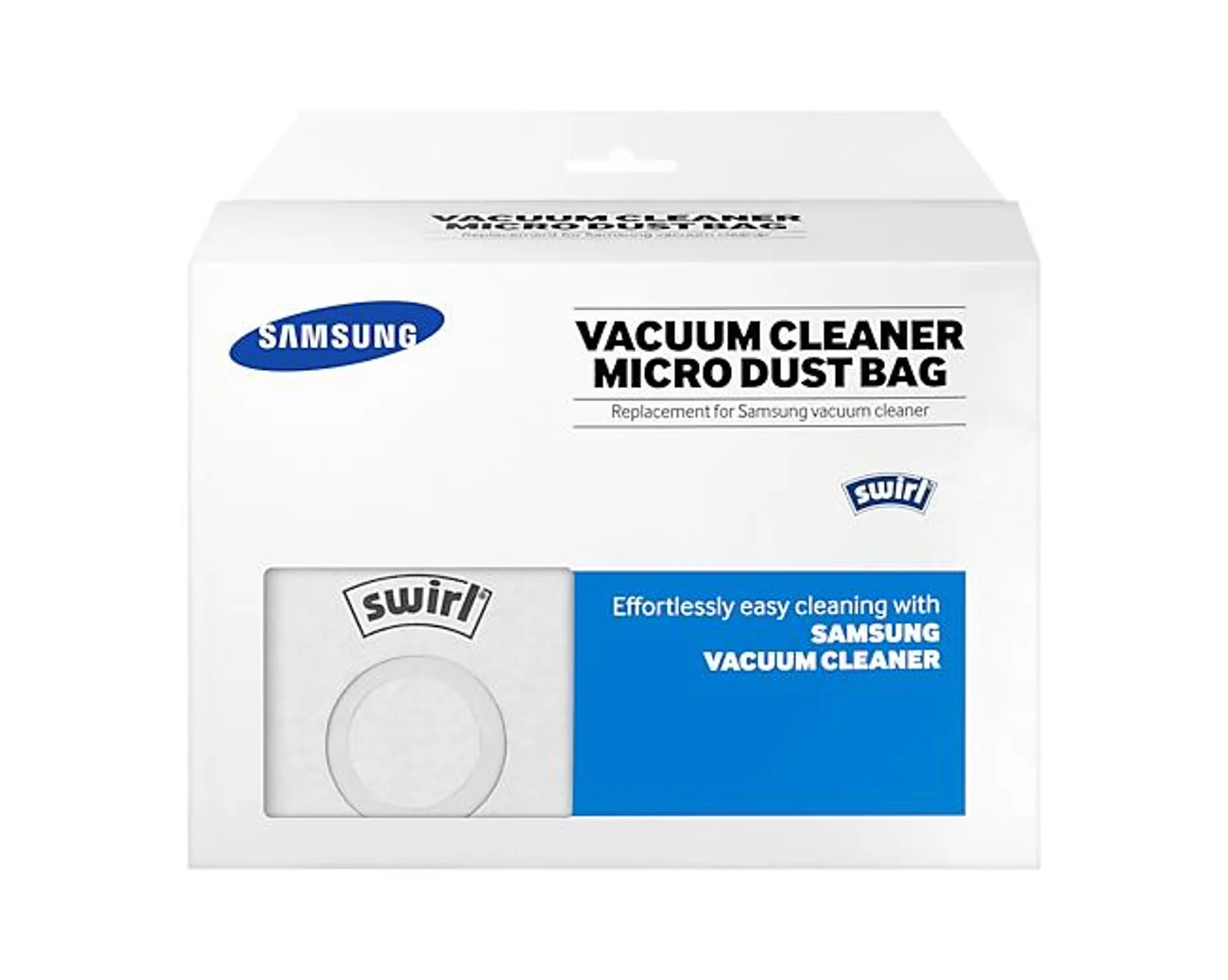 Vacuum Cleaner Micro Dust Bags (4 Micro Bag+1 Premotor Filter) in White