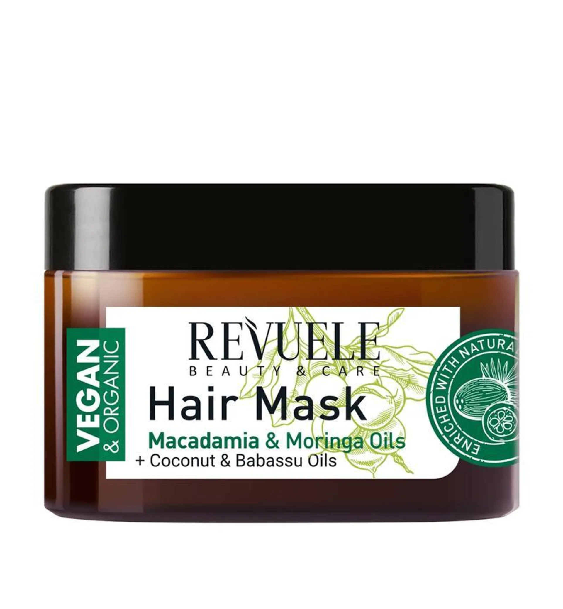 REVUELE VEGAN & ORGANIC HAIR MASK 360ml