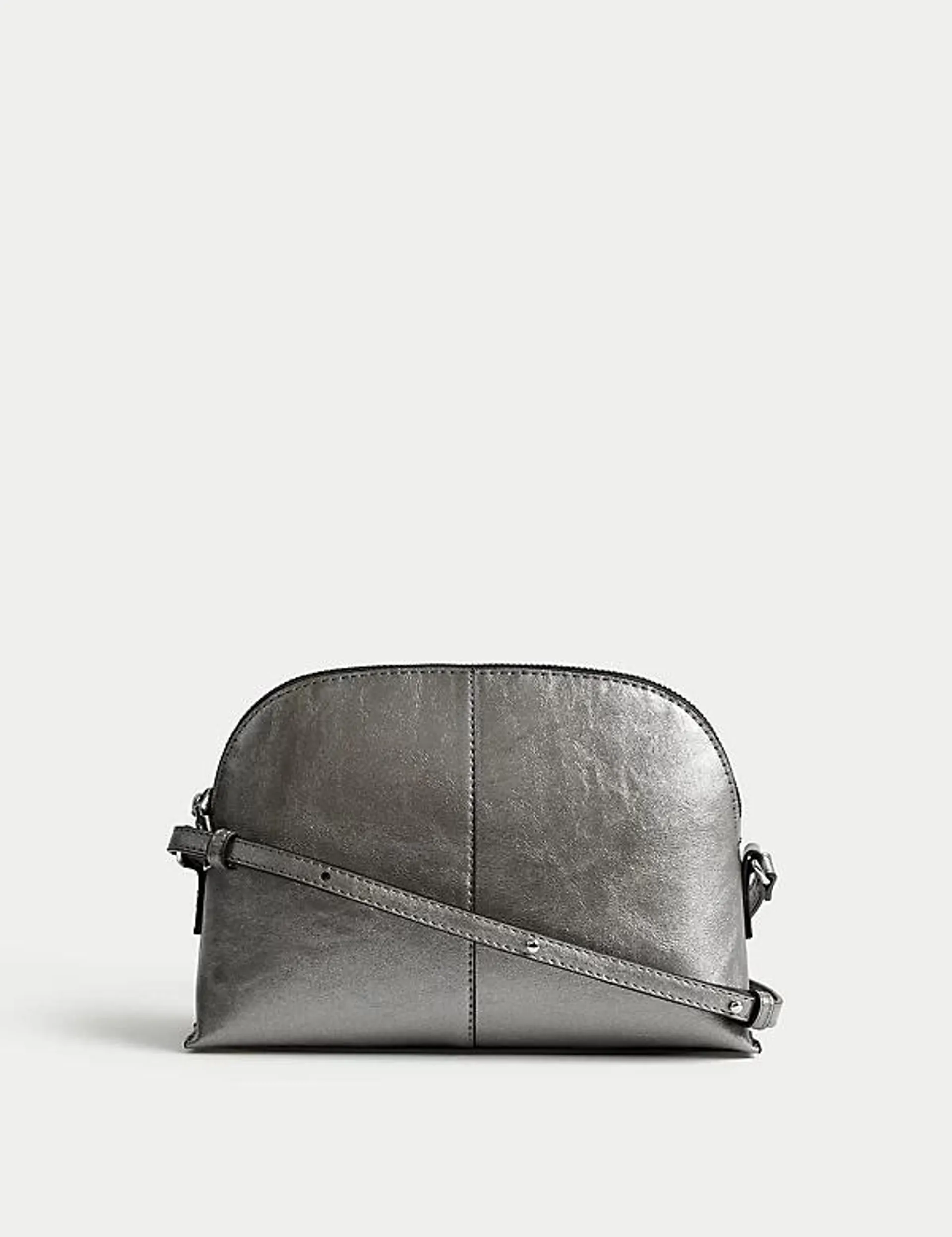 Faux Leather Cross Body Bag