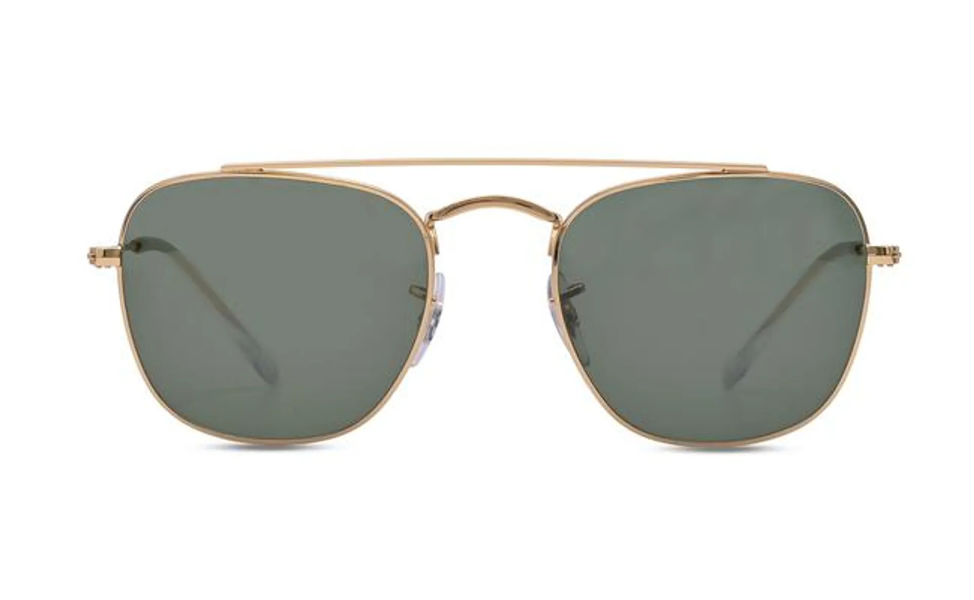 Men Square Gold Sunglass