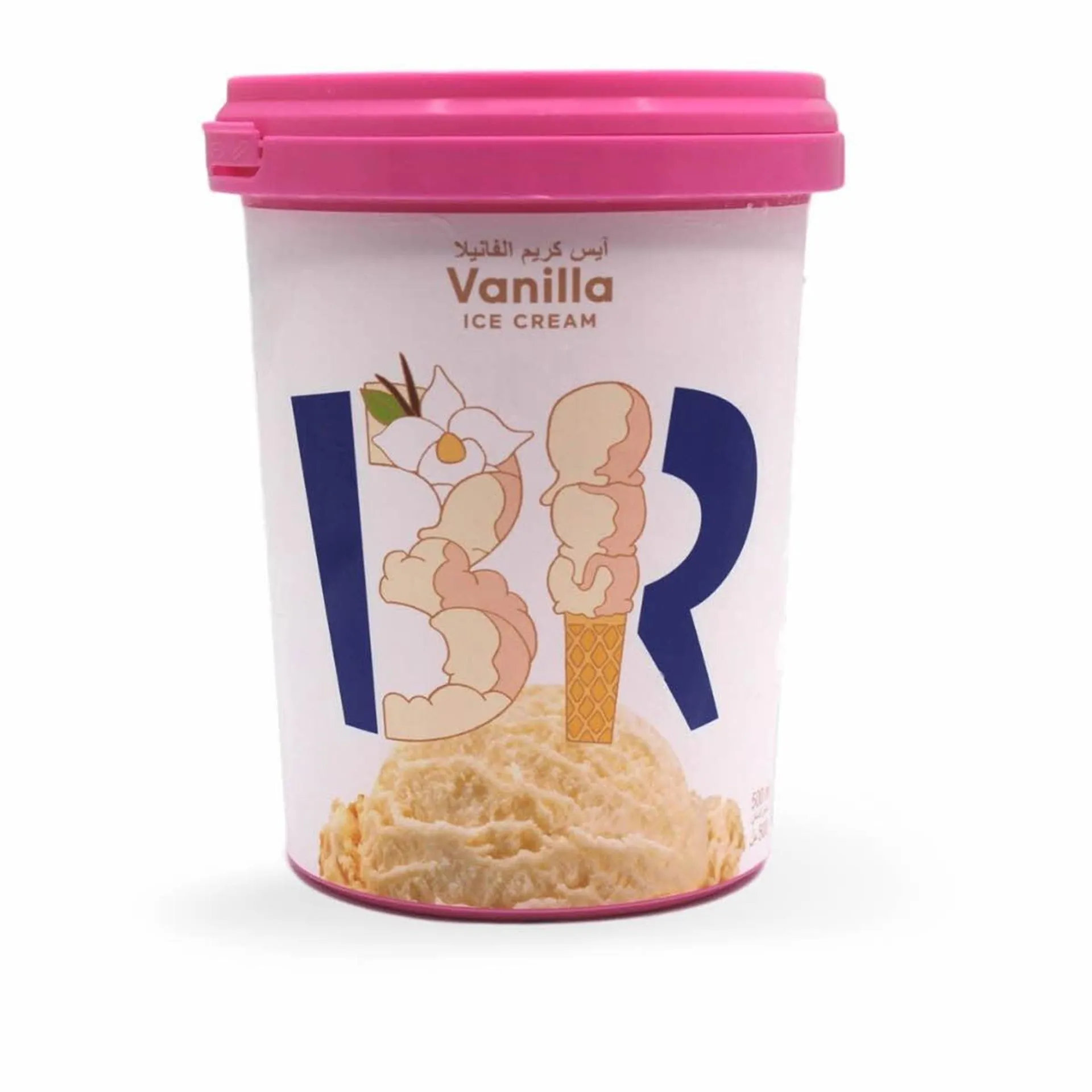 Baskin Robbins Vanilla Ice Cream 500 ml