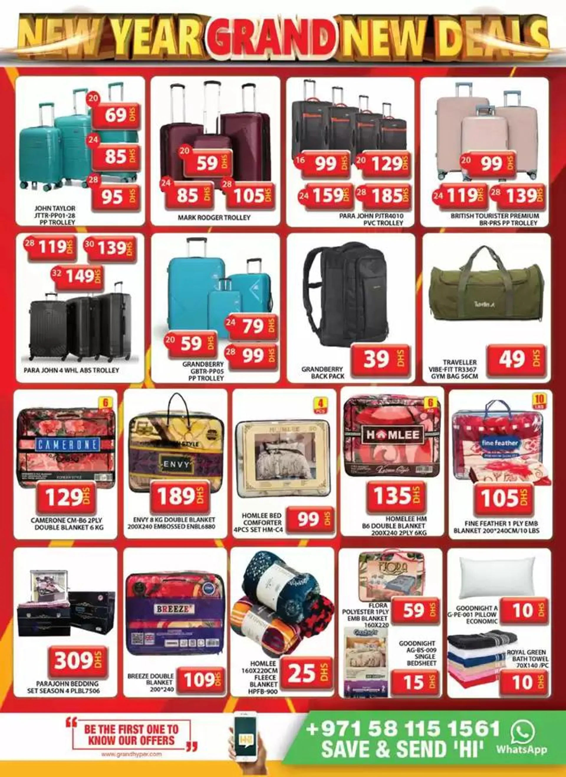 Midweek Deals - Grand Hyper Muhaisnah from 1 January to 8 January 2025 - Offers page 7