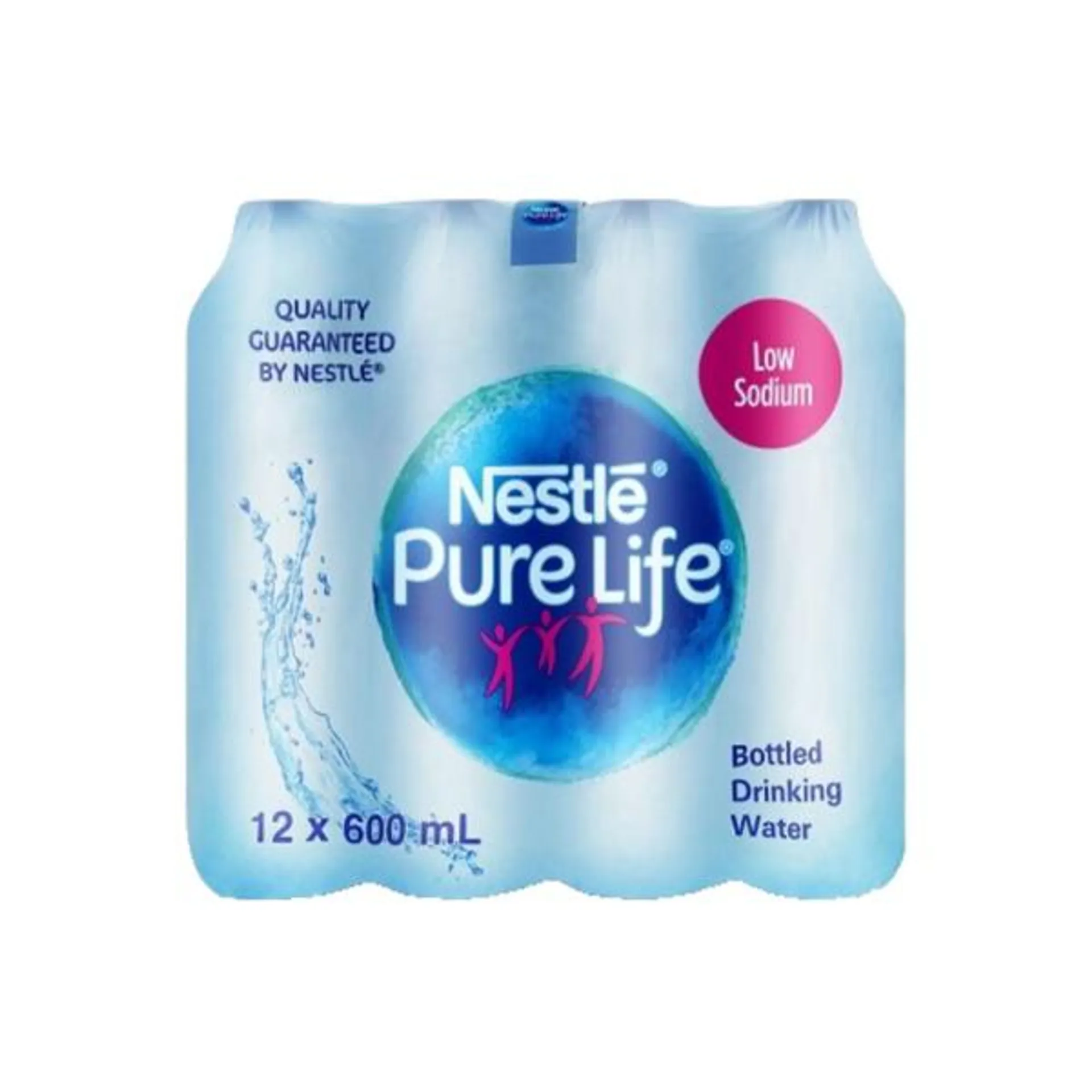 Nestle Pure Life Bottled Water 600Ml Pack Of 12