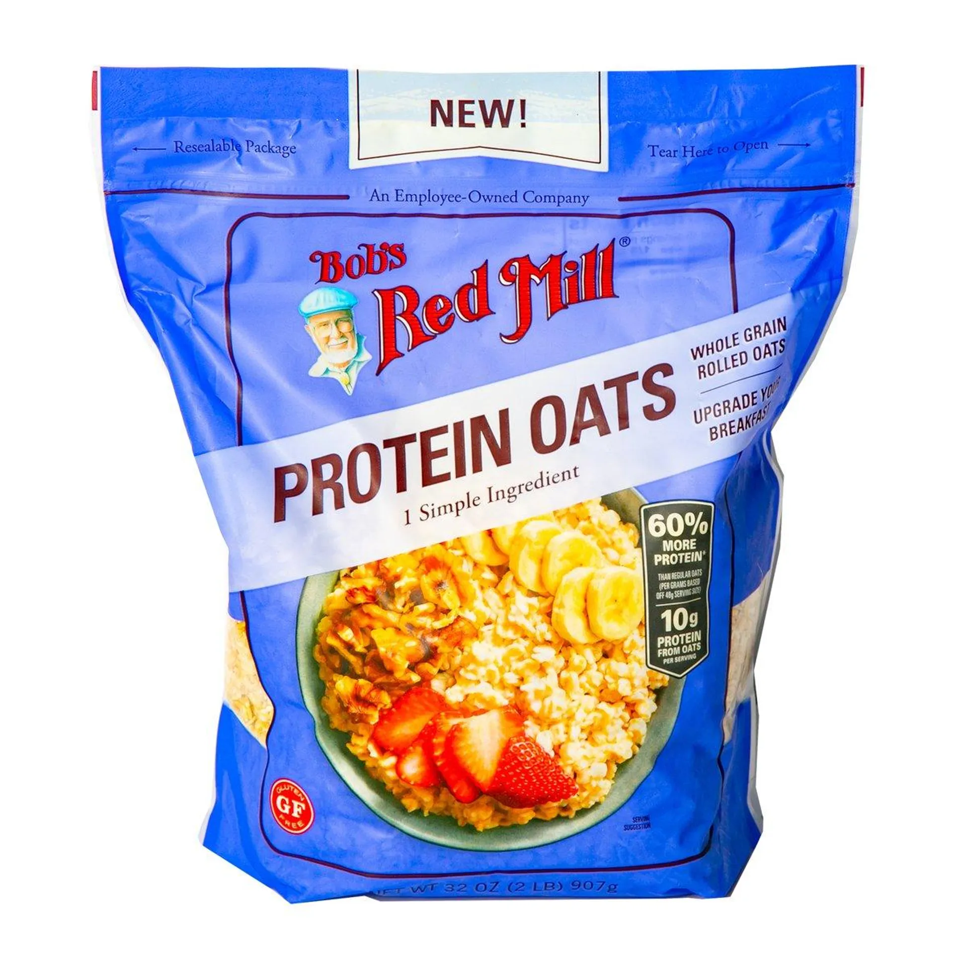 Bob's Red Mill Whole Grain Protein Oats 907 g