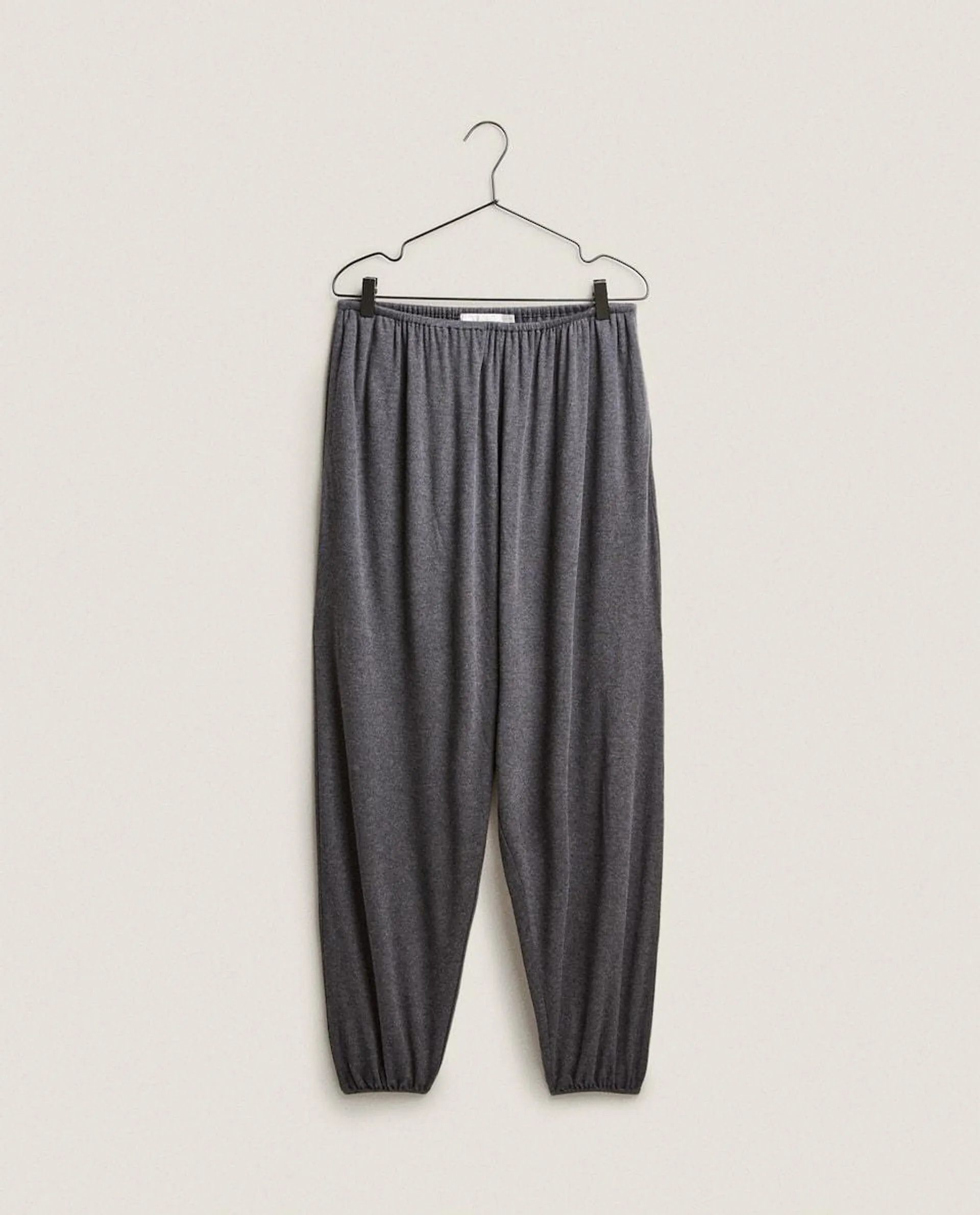 LYOCELL AND CASHMERE TROUSERS