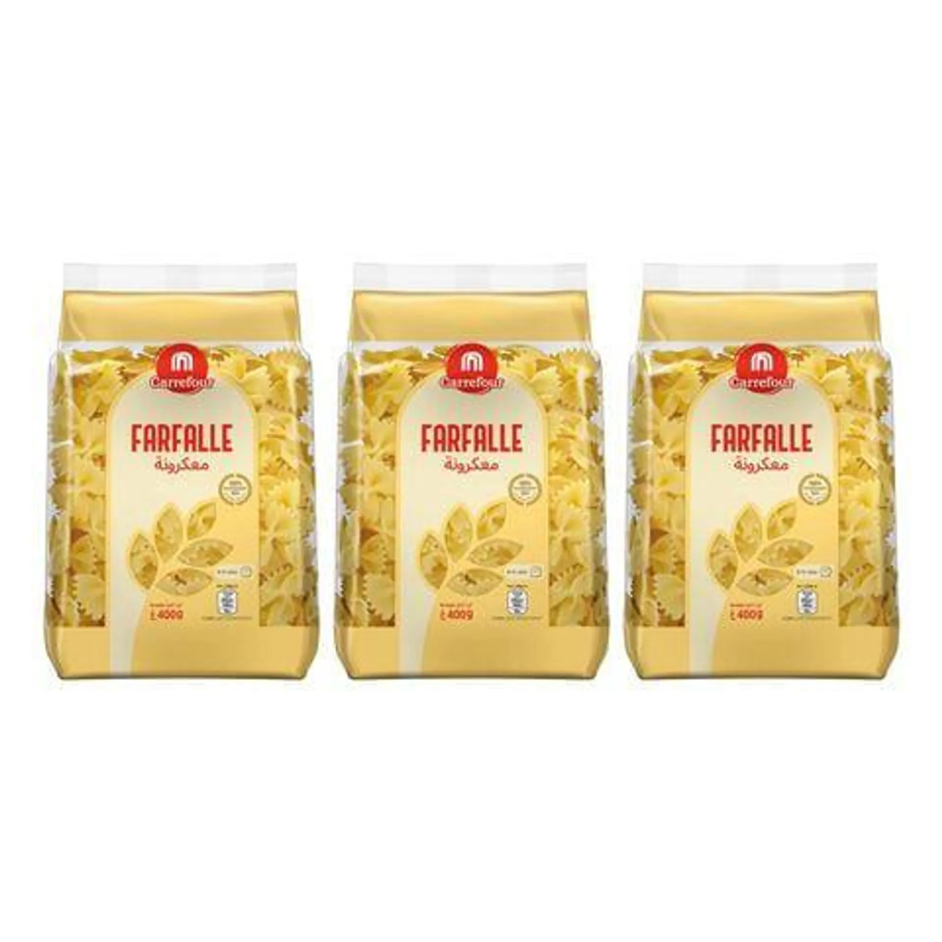 Carrefour Farfalle Pasta 400g Pack of 3