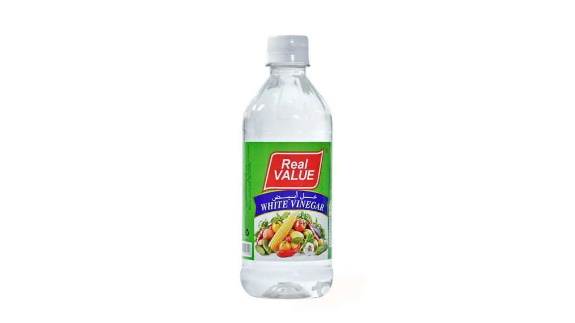 REAL VALUE WHITE VINEGAR 16OZ