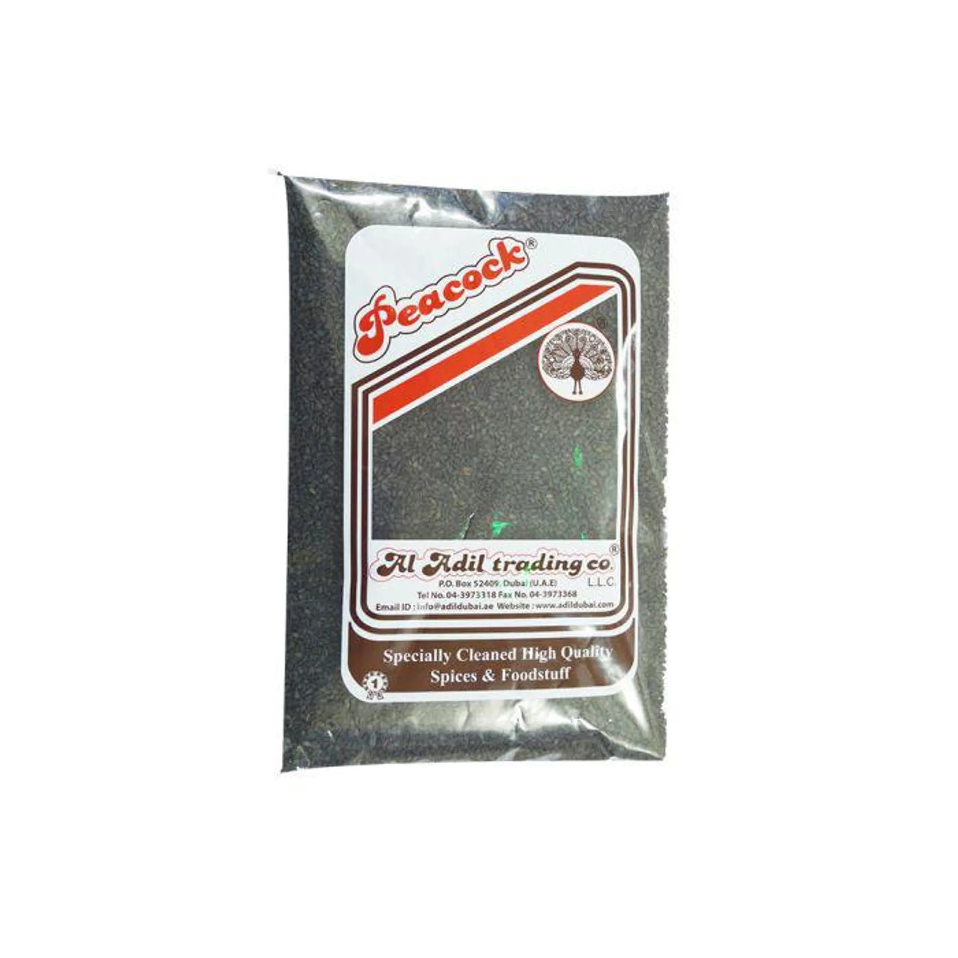 PEACOCK TILL BLACK 100G