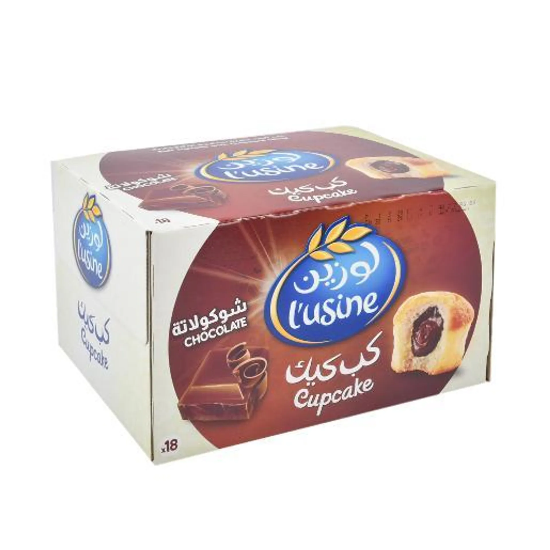 Lusine Chocolate Cup Cake 18 x 30g