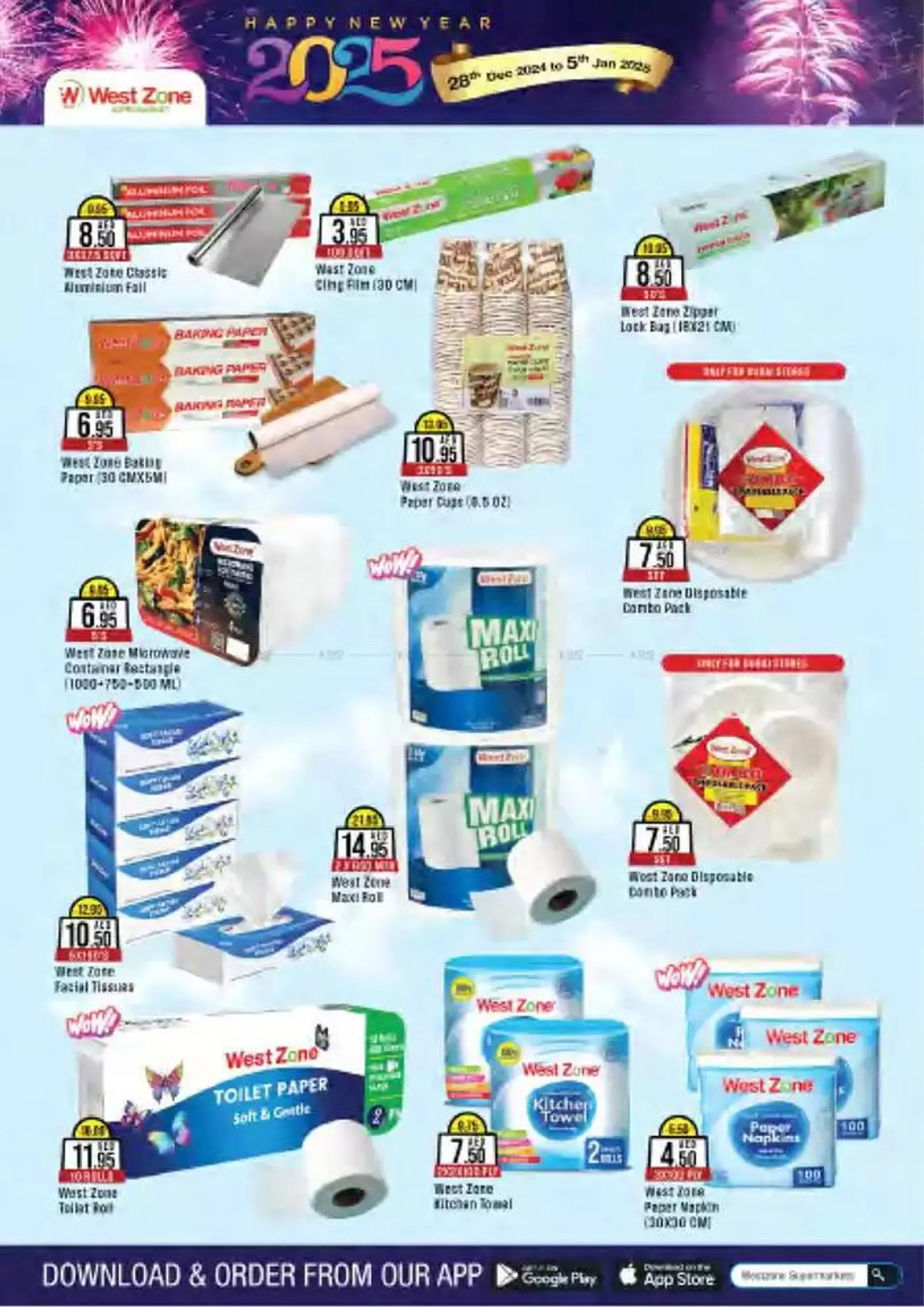 West Zone Supermarket catalogue from 29 December to 12 January 2025 - Offers page 14