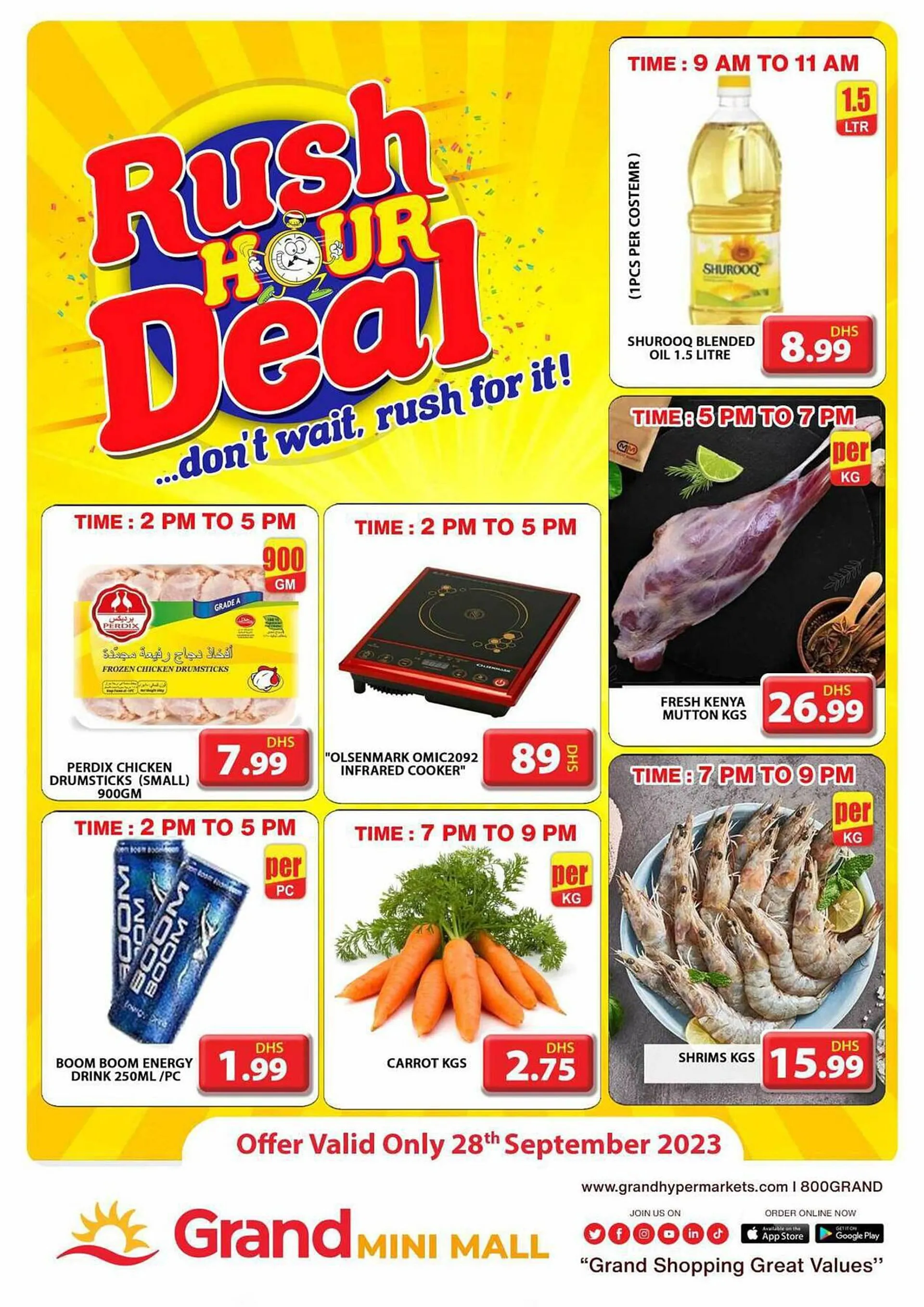 Grand Hyper Market catalogue from 28 September to 4 October 2023 - Offers page 1
