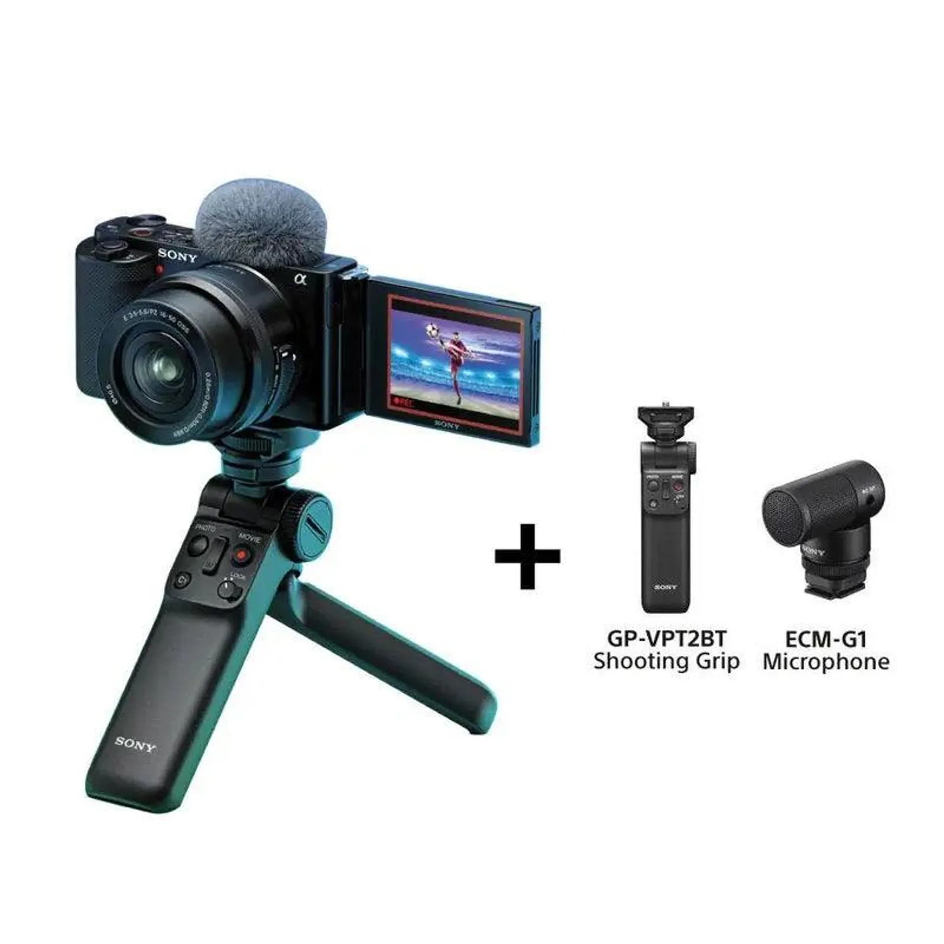 Sony ZV-E10 Vlog Camera+ 16-50mm Lens Content Creator Kit