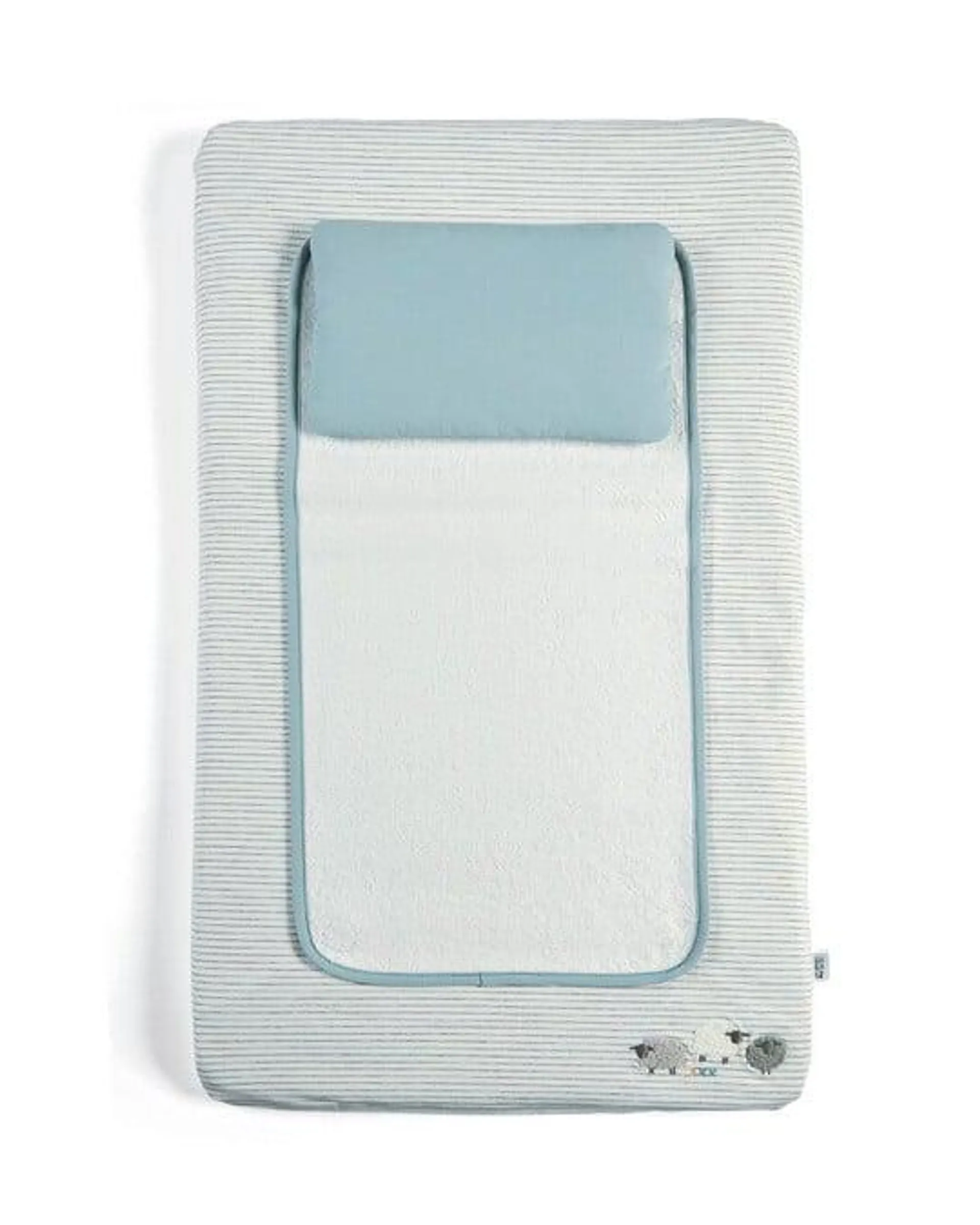 Welcome to the World Luxury Changing Mattress - Blue