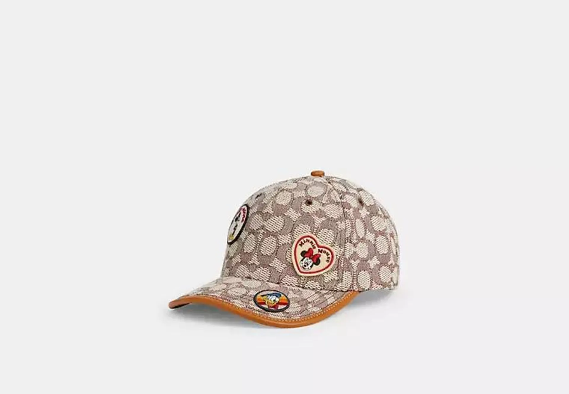 Disney X Coach Signature Baseball Hat With Patches