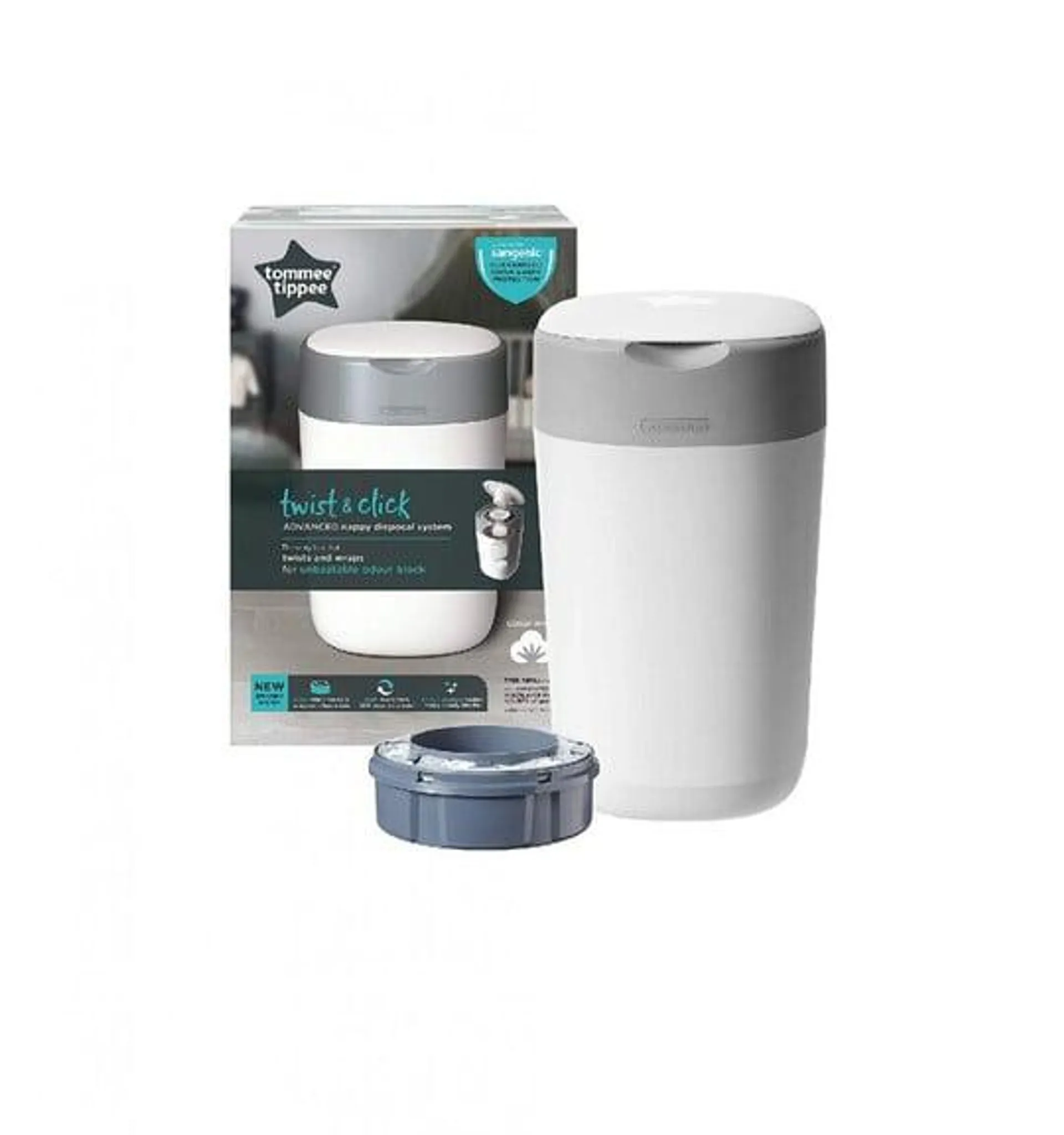 Tommee Tippee Twist & Click- White