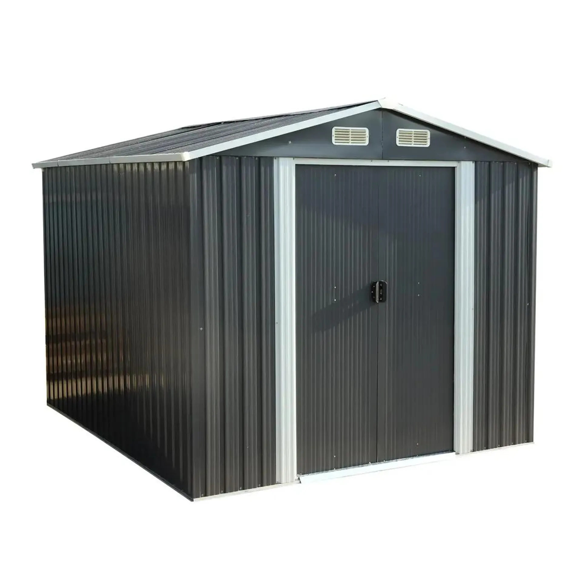 Blooma Metal Apex Roof Shed (226.3 x 269.1 x 172 cm)