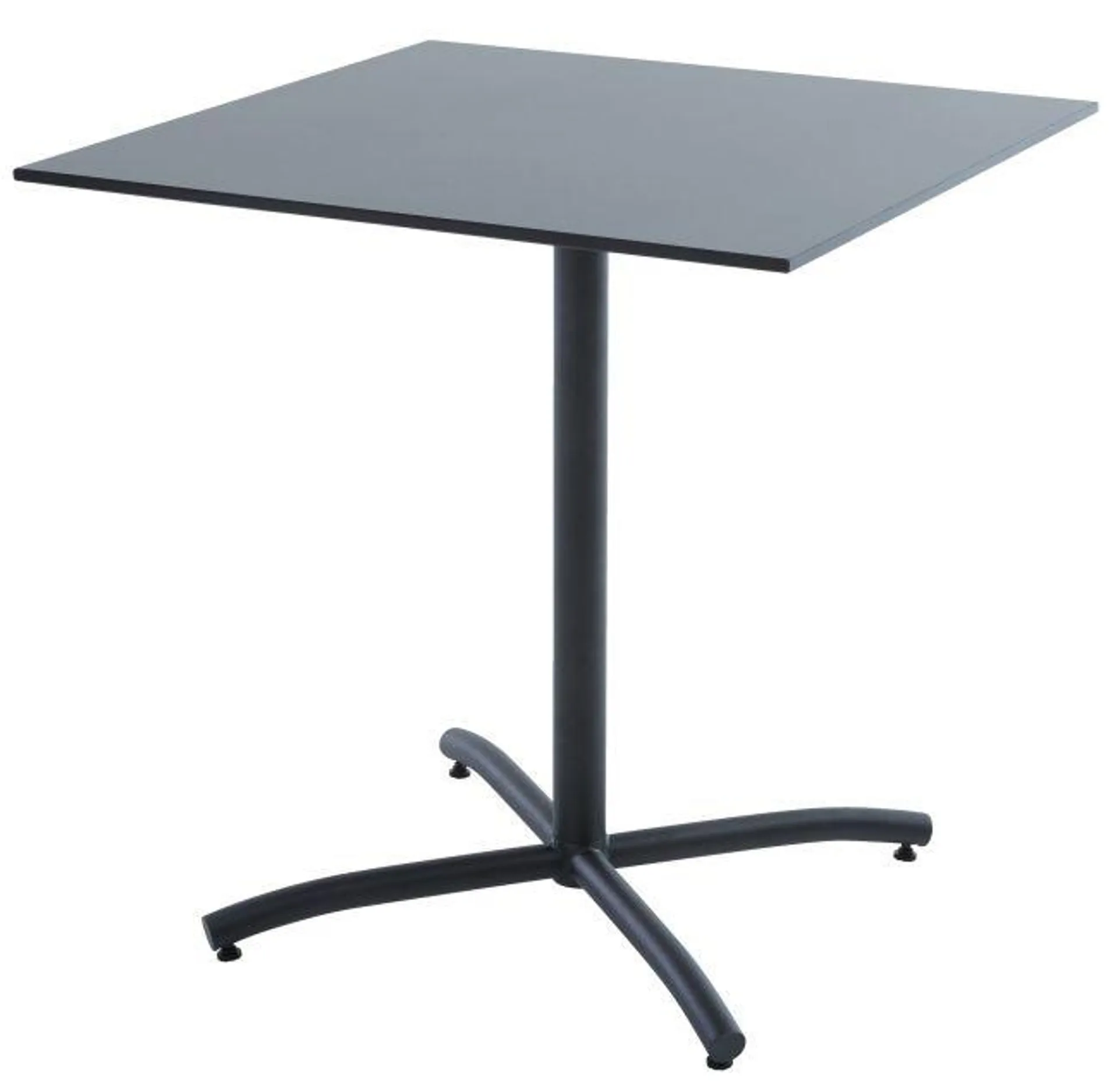 Bistro table STRANDBY W70xL70 black