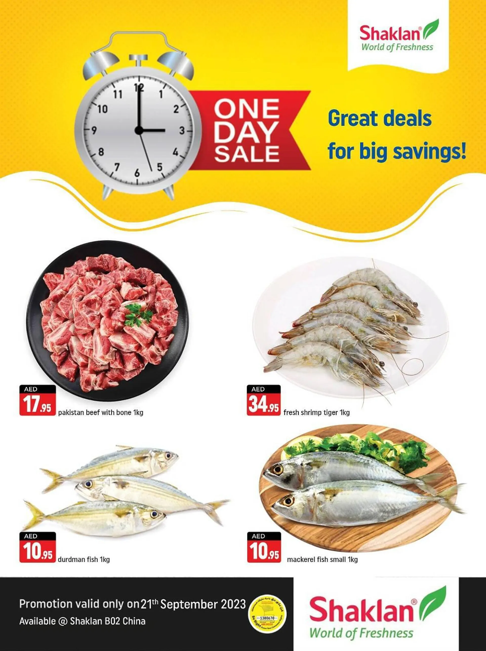 Shaklan catalogue from 21 September to 27 September 2023 - Offers page 1