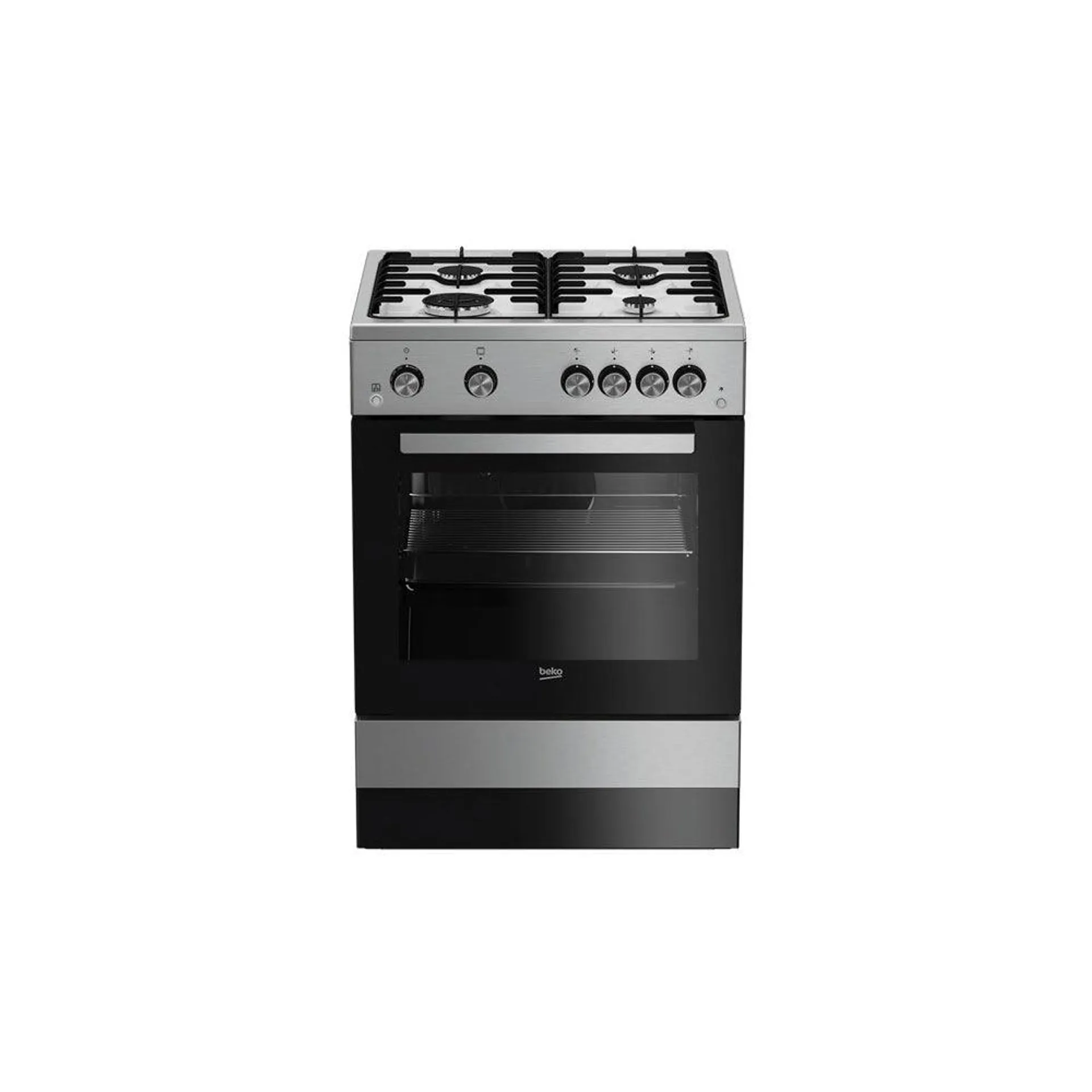 BEKO 60cm Gas Cooker FSGT61121DXL