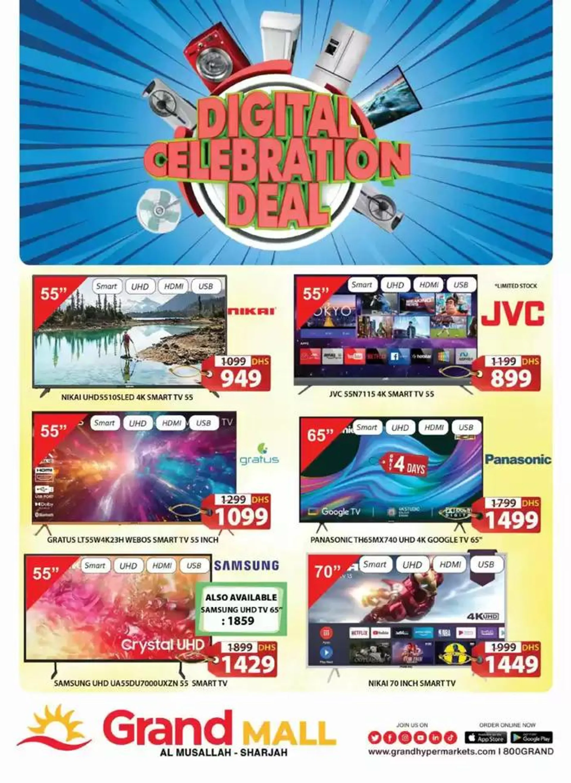 Digital Celebration Deal - Grand Mall Sharjah from 17 October to 23 October 2024 - Offers page 6