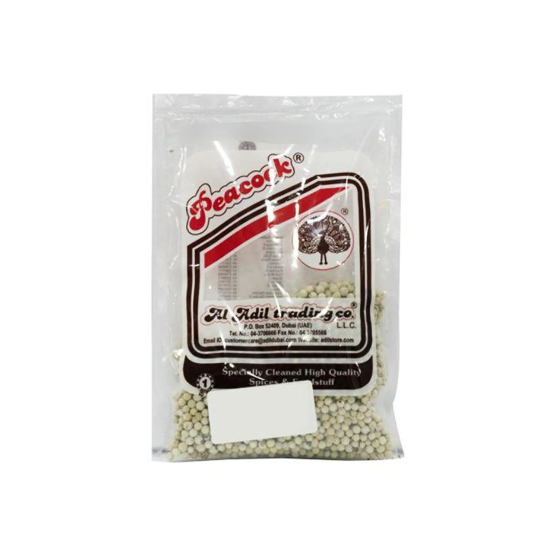 PCK WHITE PEPPER WHOLE 100G