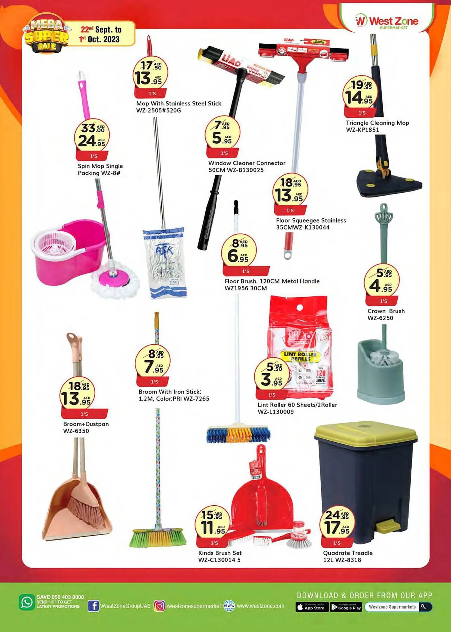 West Zone Supermarket catalogue from 22 September to 1 October 2023 - Offers page 18